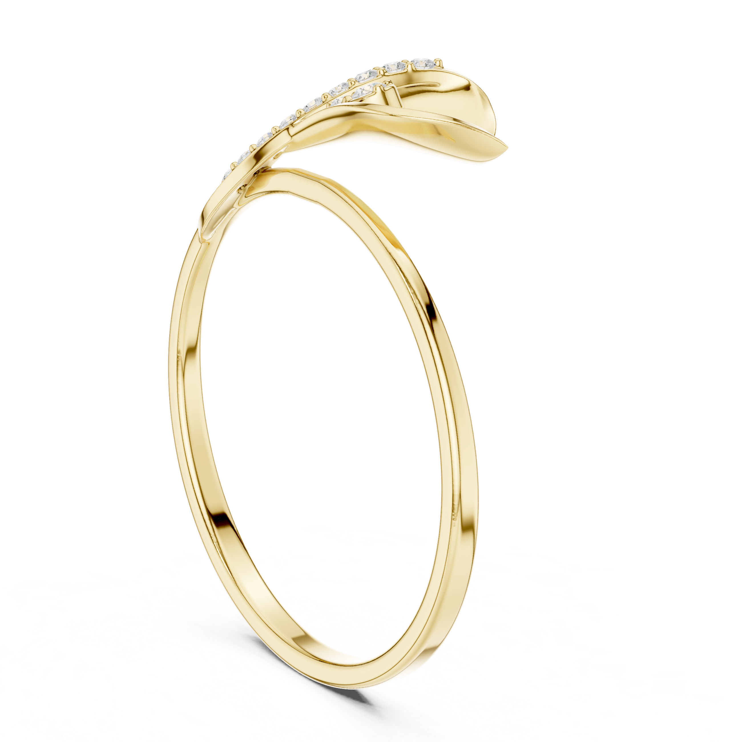 Luxury bridal necklace with polished gold finish.