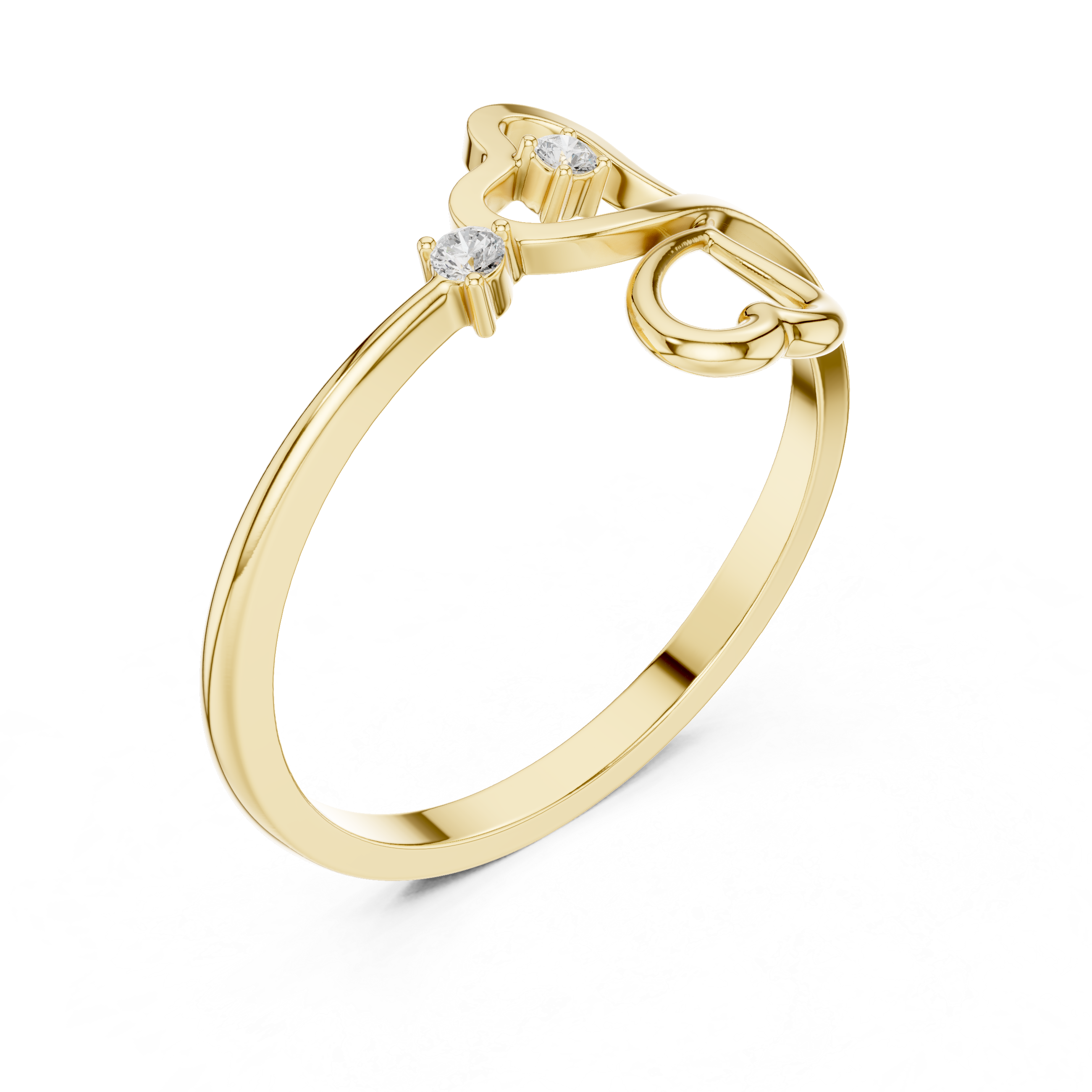 Adjustable toe ring with simple modern design.