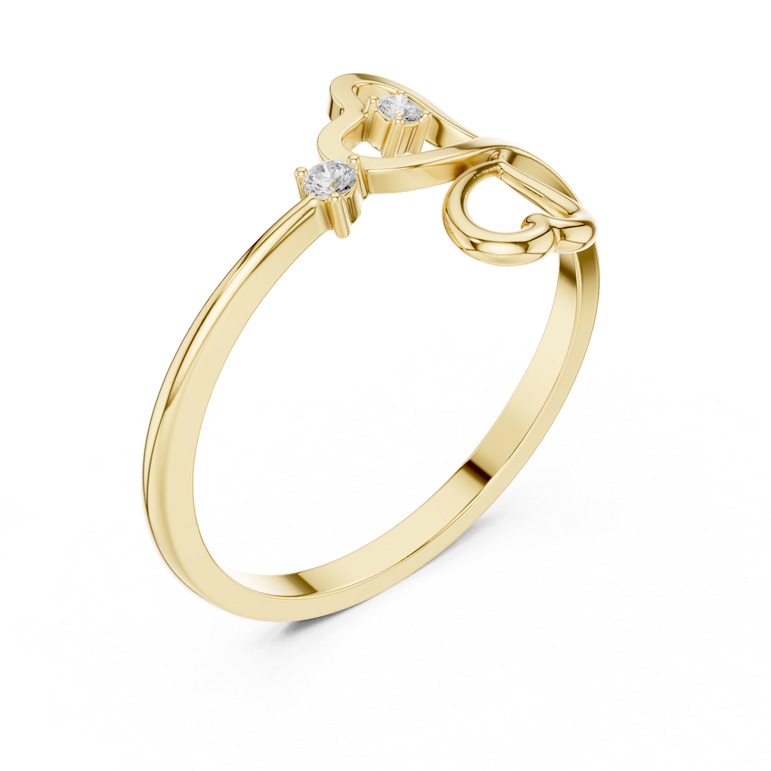 Adjustable toe ring with simple modern design.