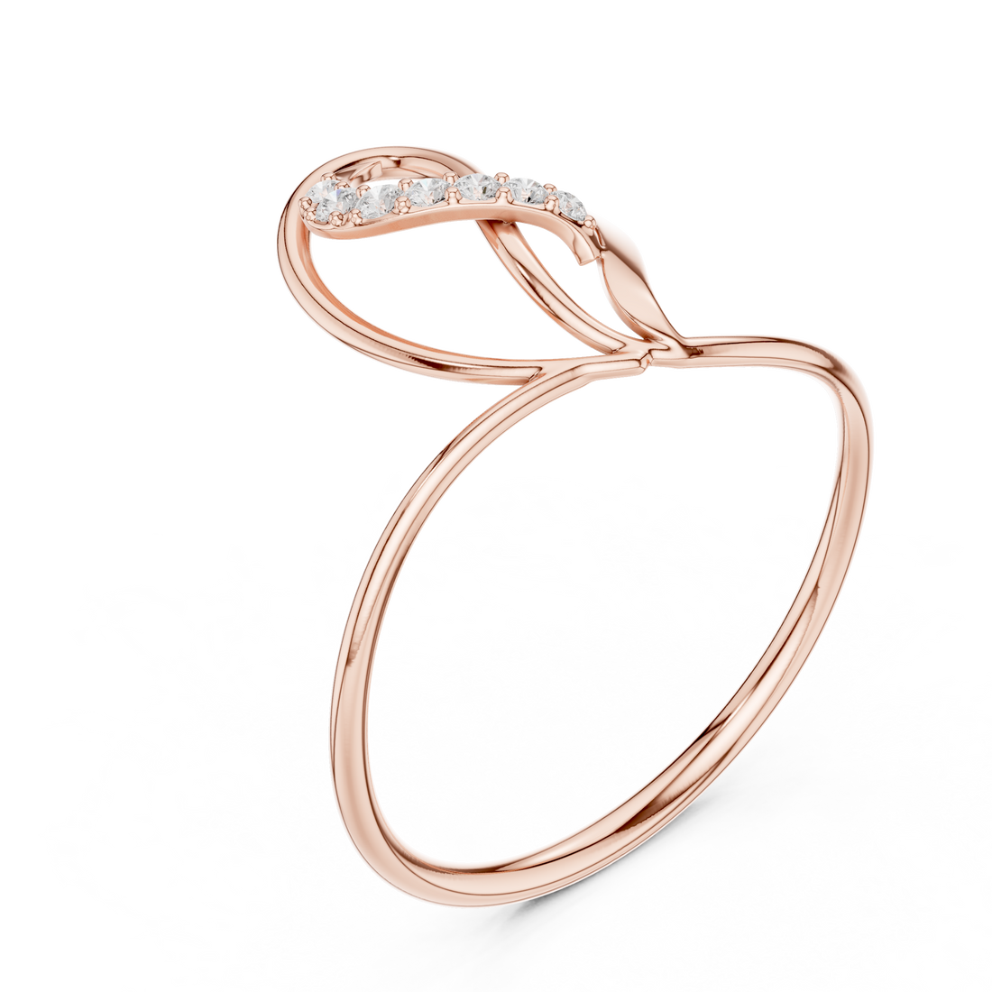 Men's gold band ring with classic polished finish.