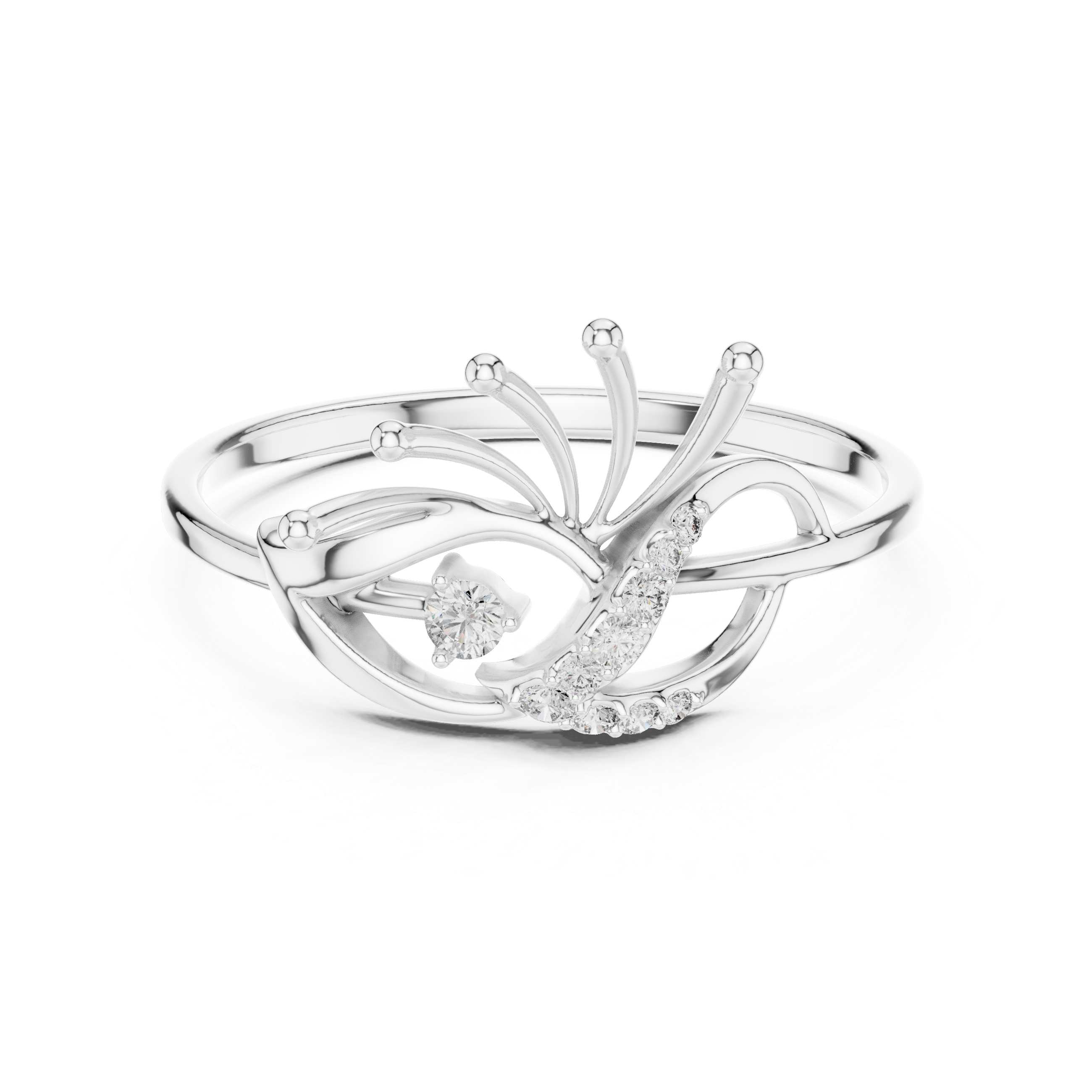 Pearl anklet with elegant classic styling.