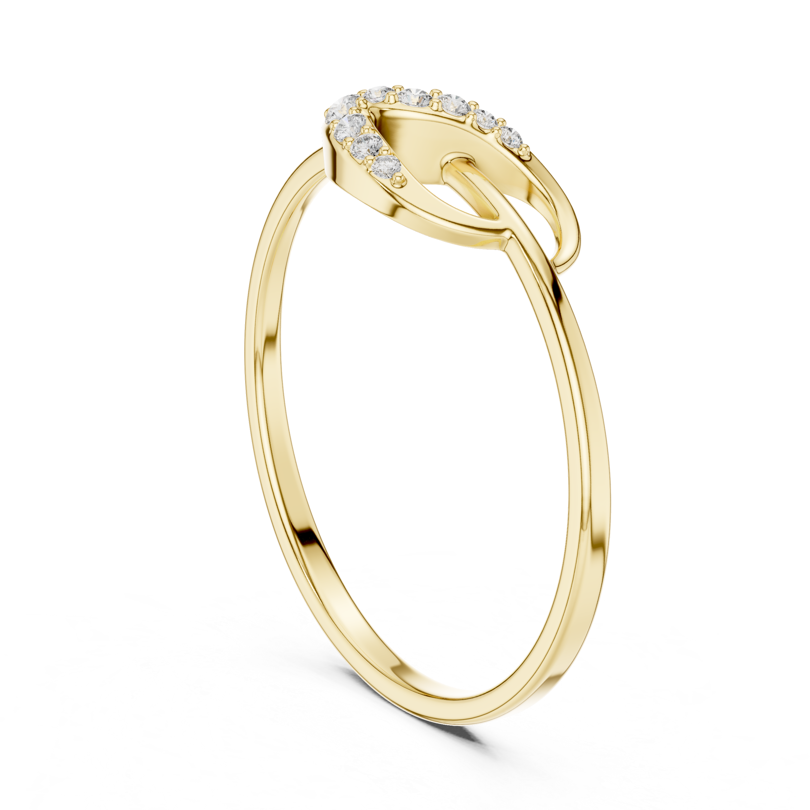 Gold hoop earrings with polished round shape.