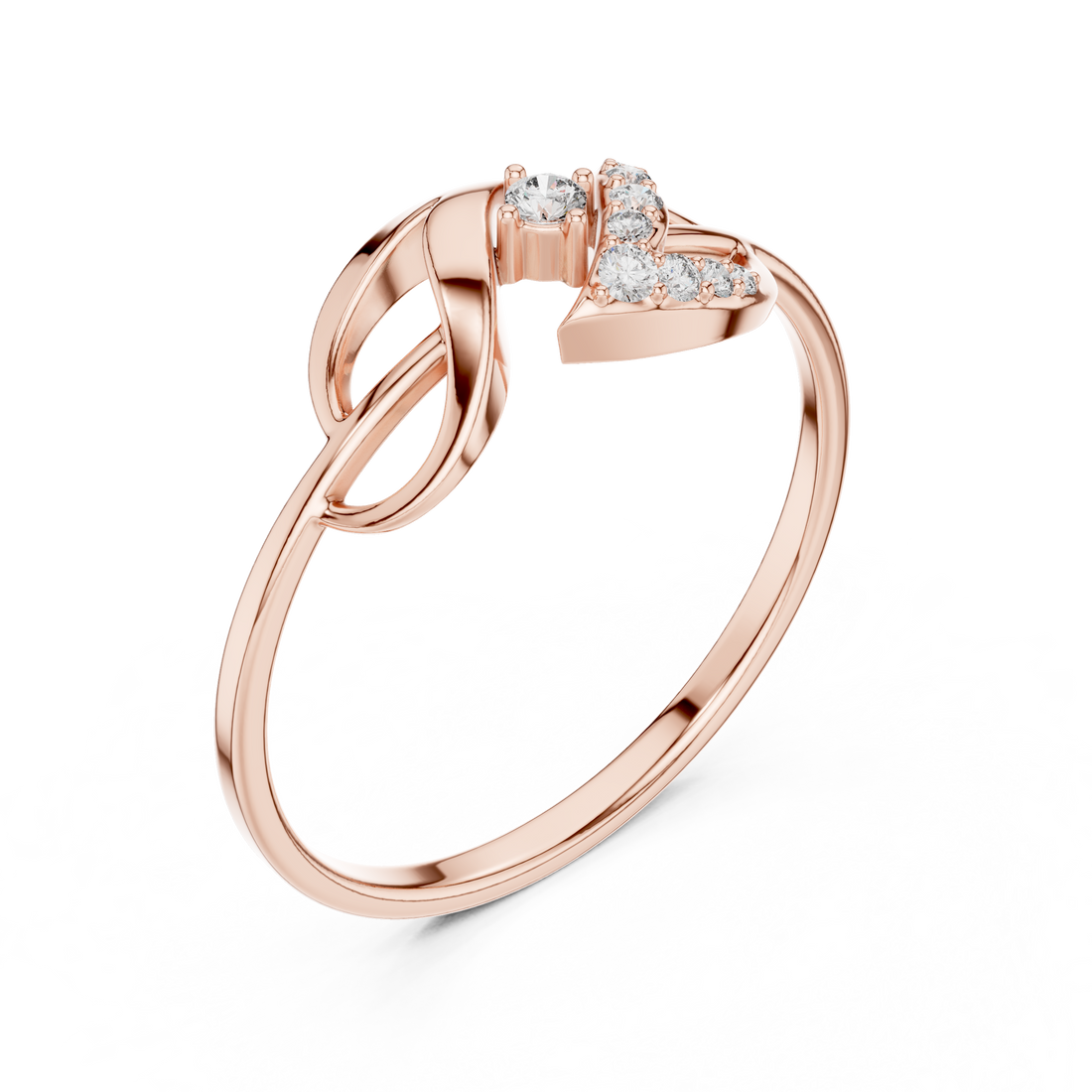Adjustable toe ring with simple modern design.