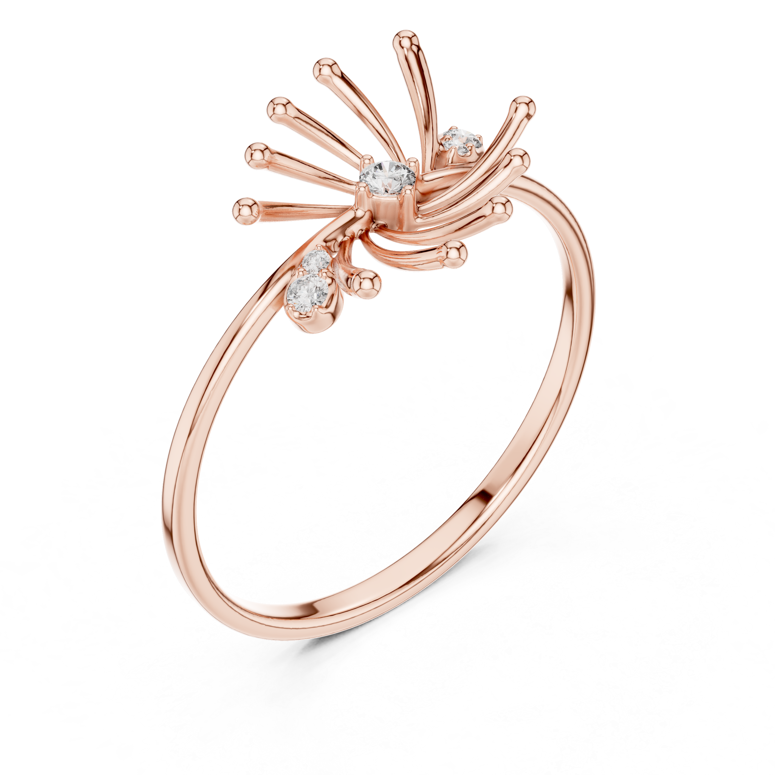 Heavy men's ring with modern masculine styling.