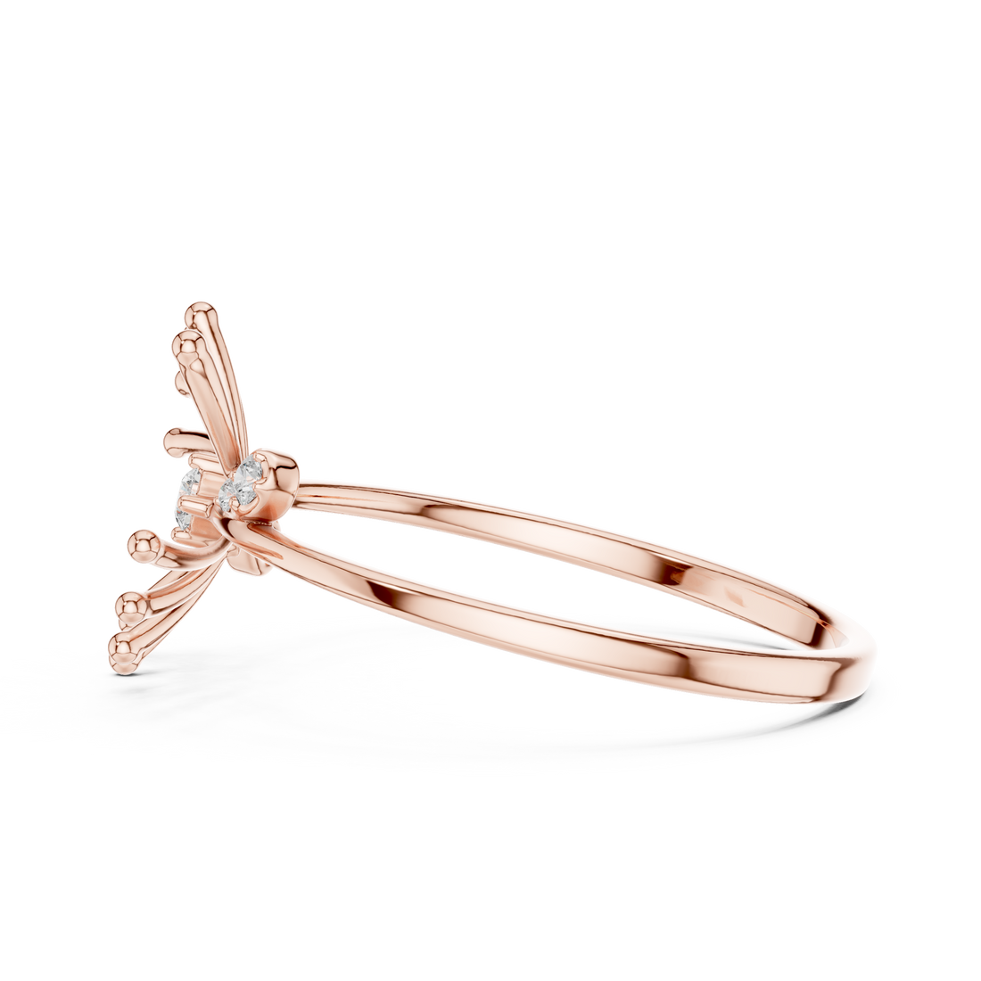 Children's bracelet with lightweight gold chain links.
