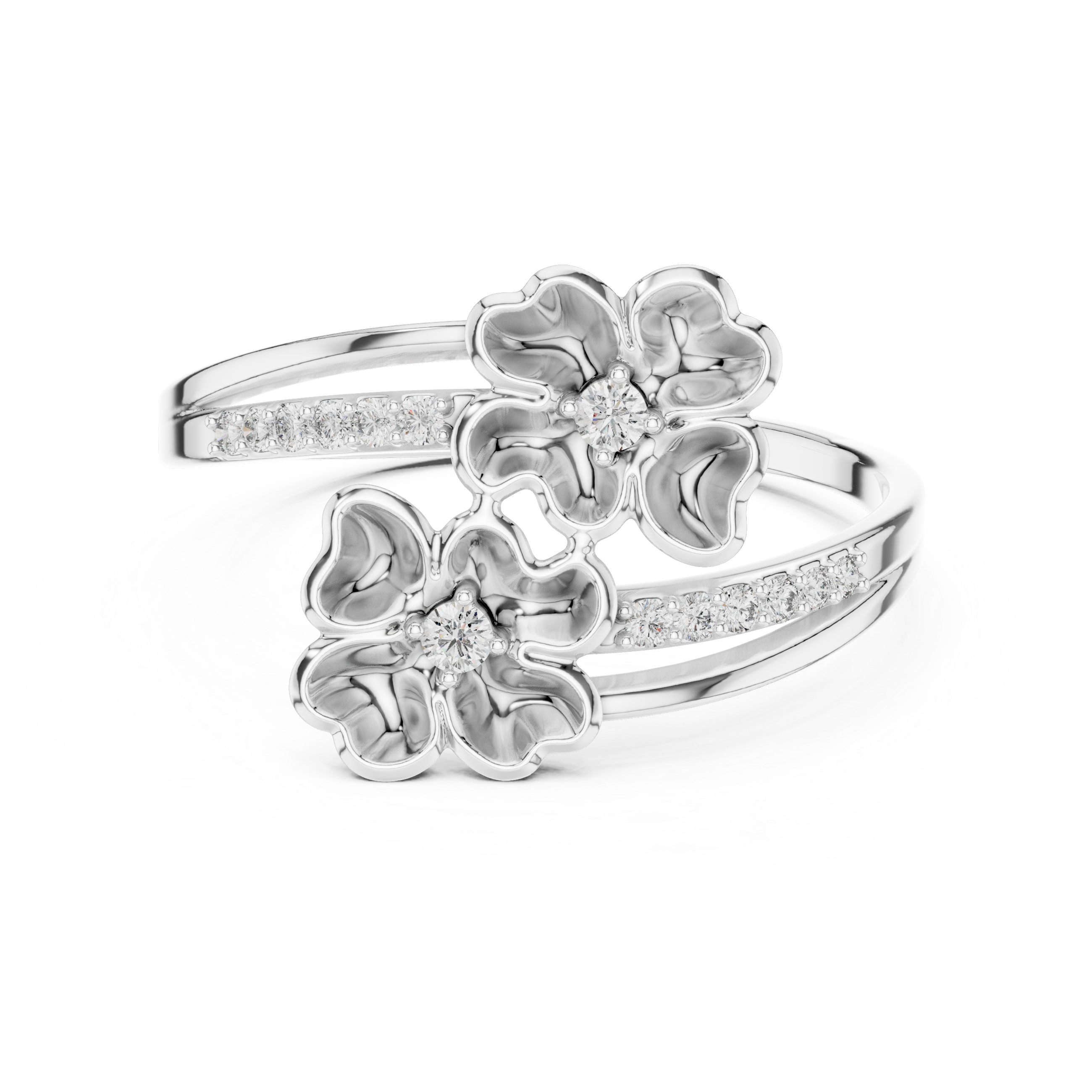 Engraved gold bangle with decorative floral pattern.