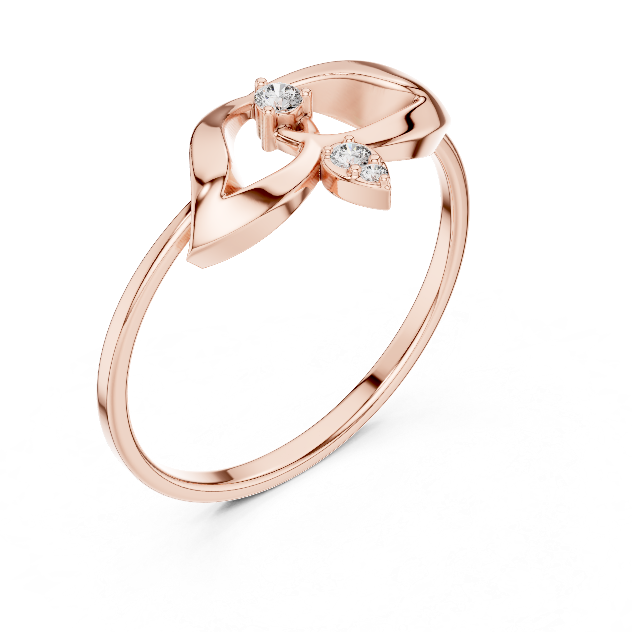 Plain toe ring with polished metal finish.