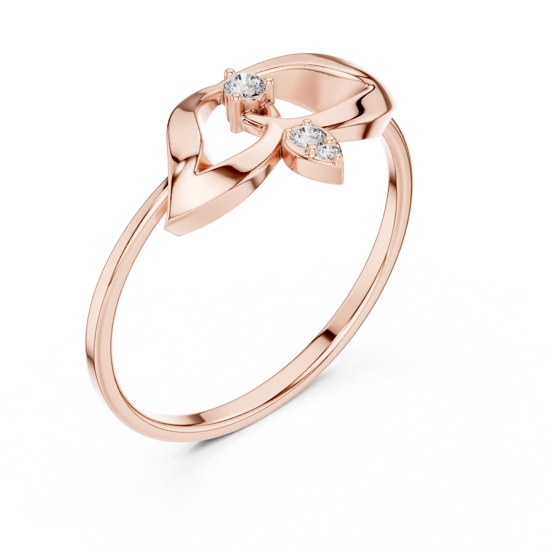 Plain toe ring with polished metal finish.