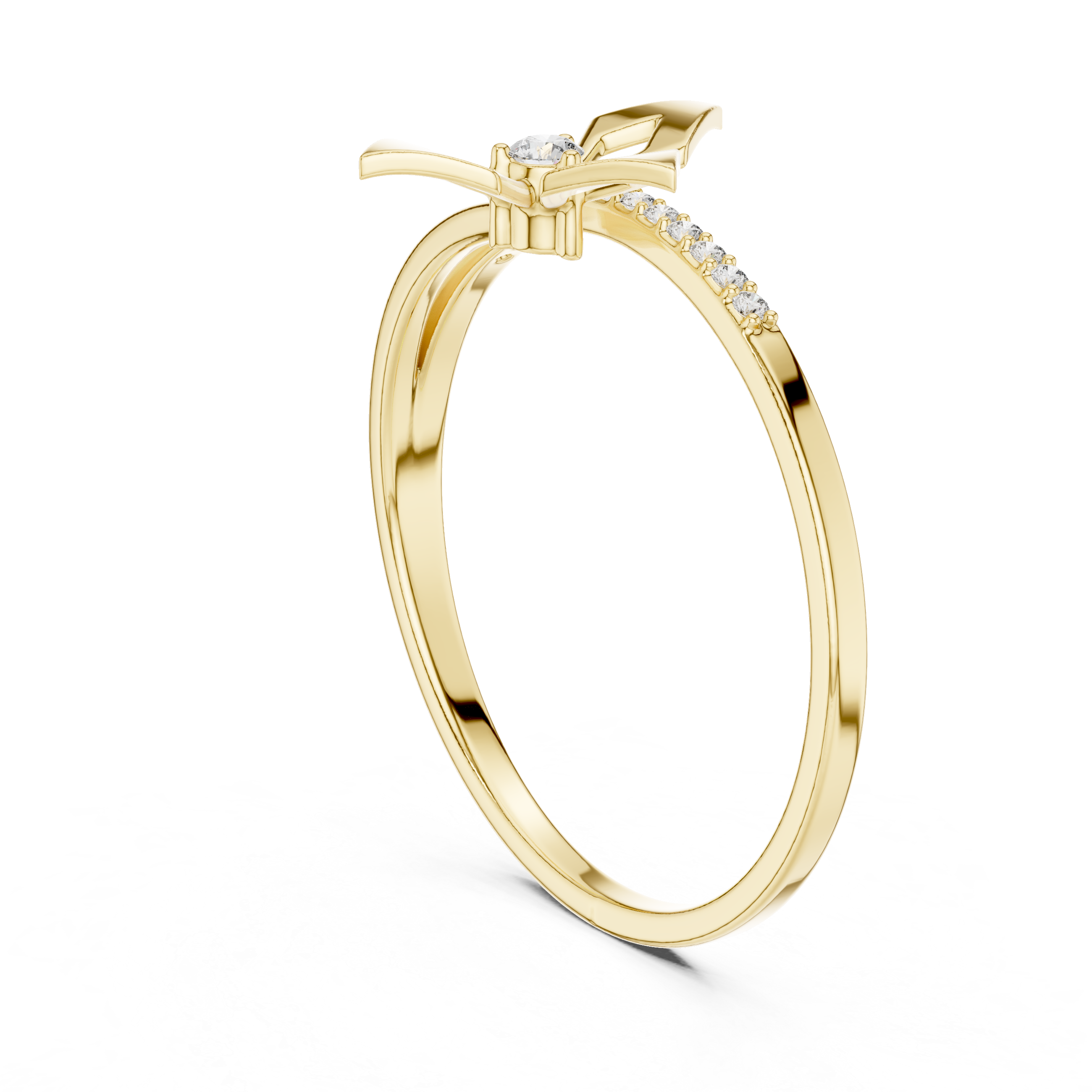 Decorative fashion ring with stylish design details.