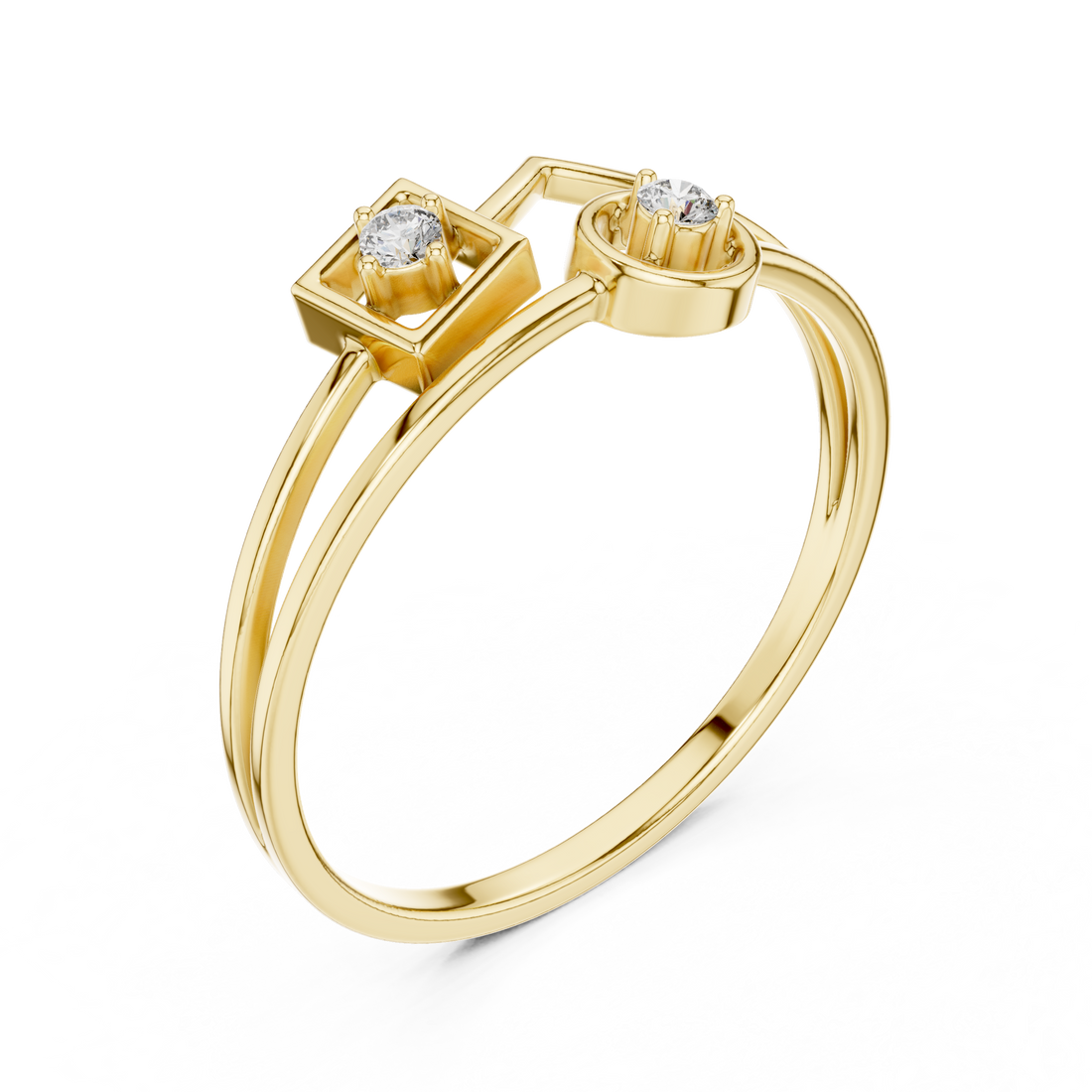 Classic oval diamond halo ring with sparkling side stones.