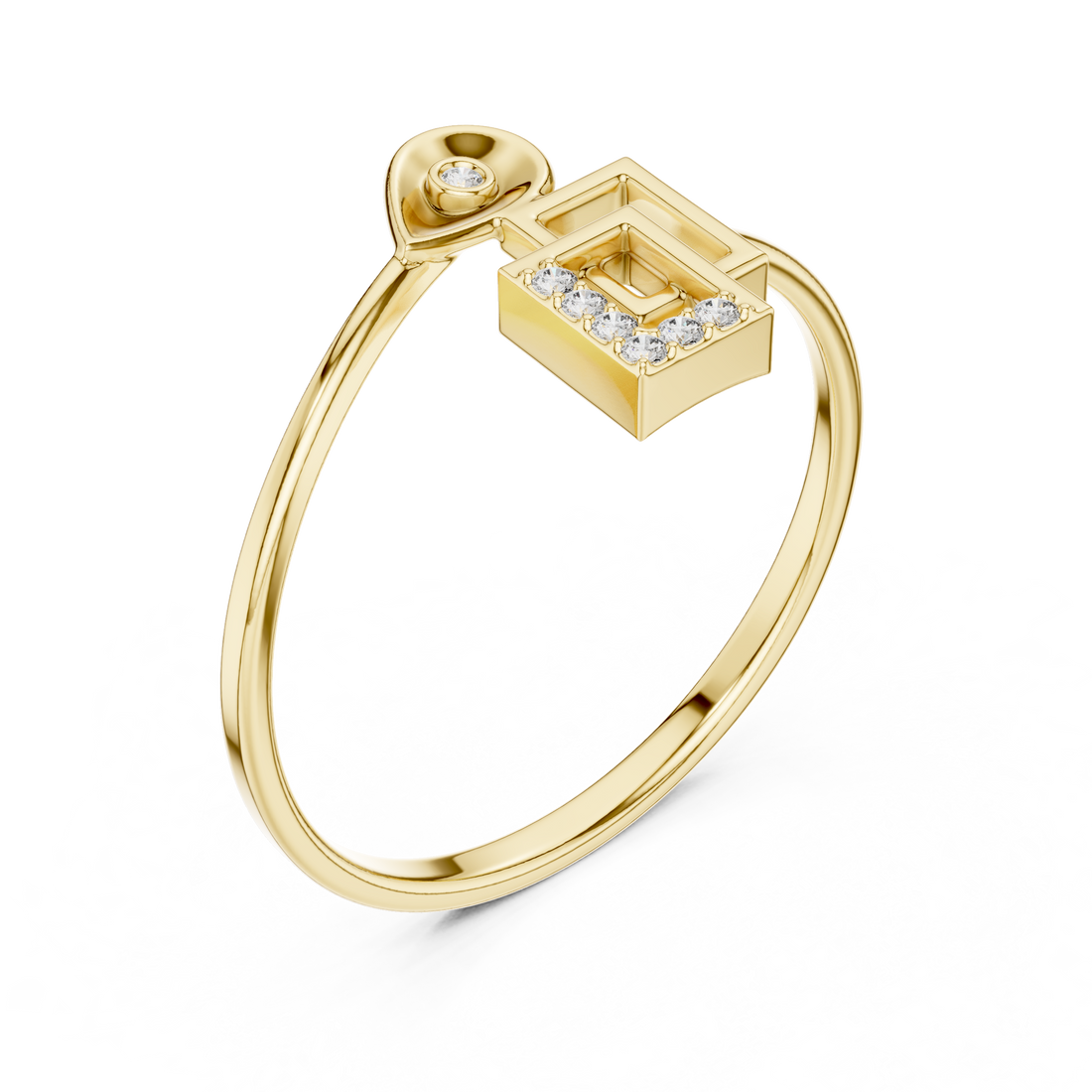 Stylish floral earrings with delicate petal-inspired design.