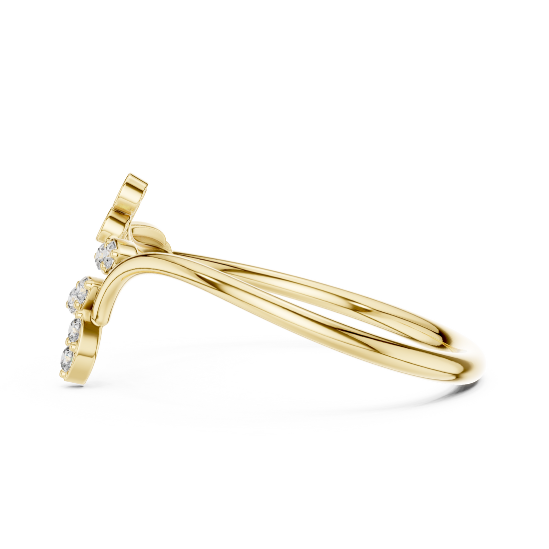 Elegant layered necklace with multiple gold chains.
