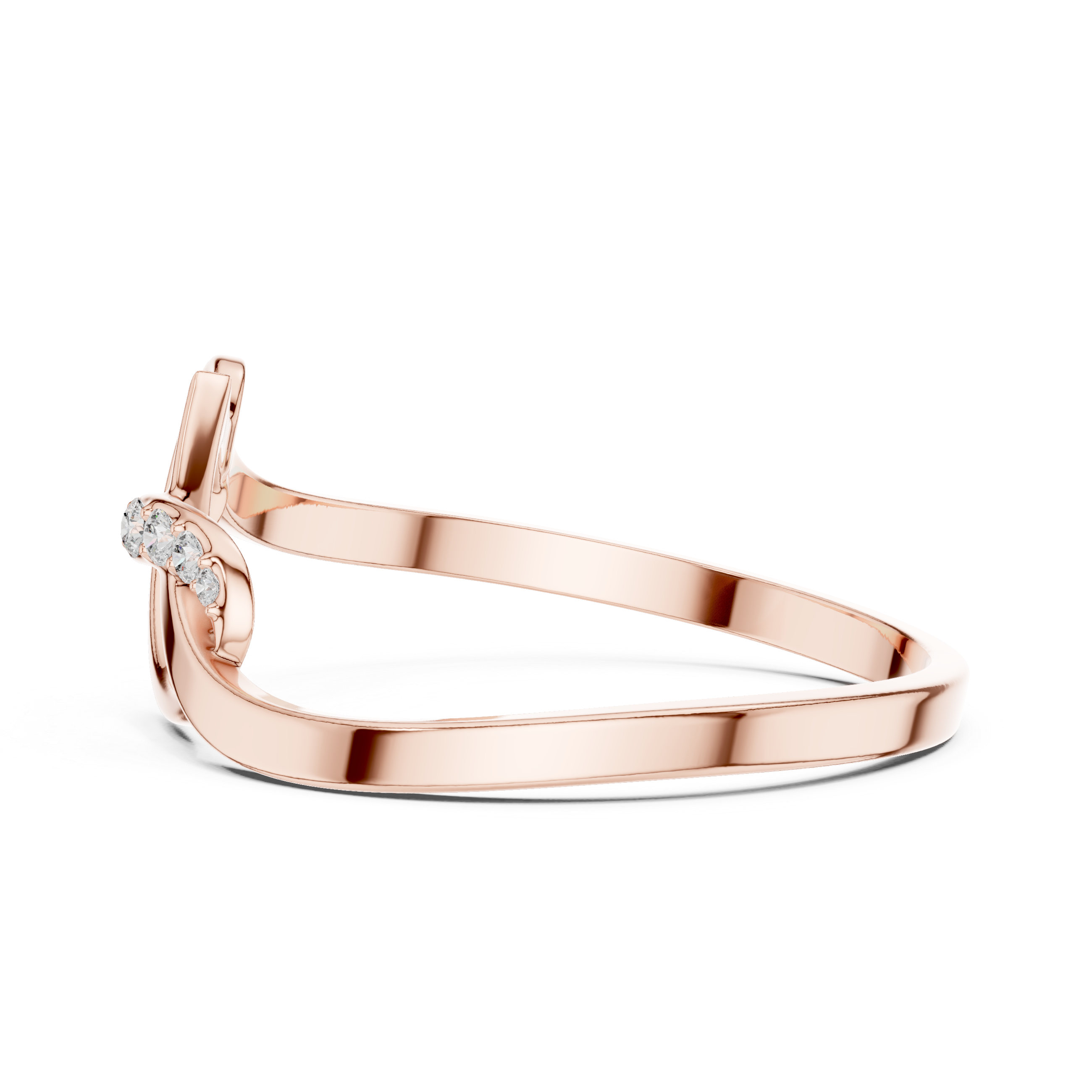 Stylish gold chain bracelet with decorative links.