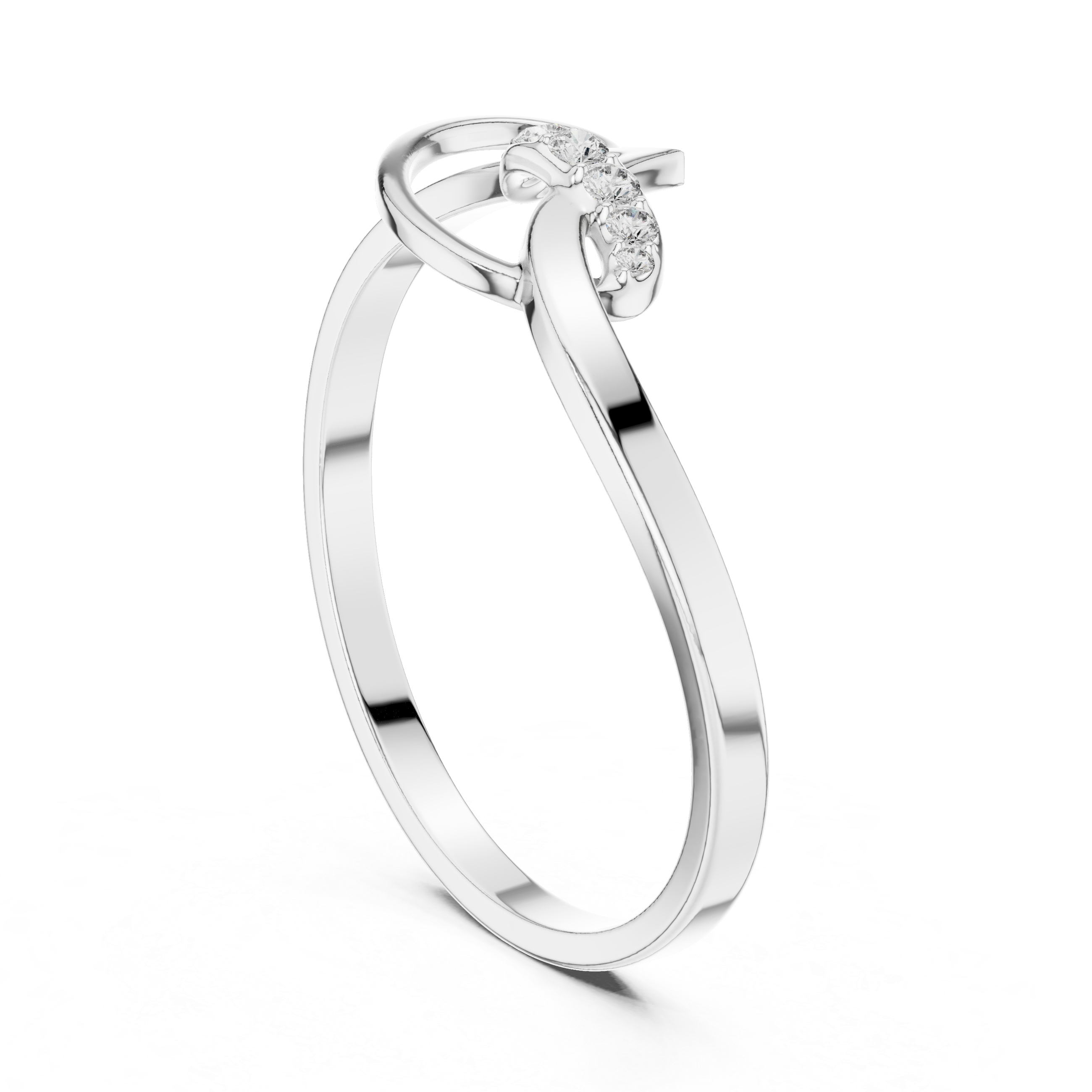 Elegant bangle bracelet with polished smooth finish.