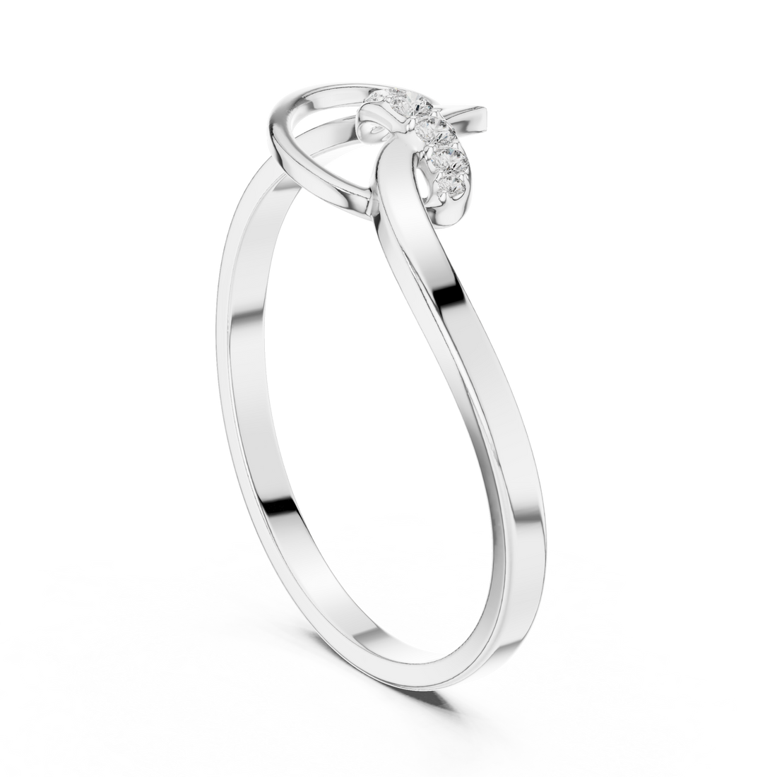 Elegant bangle bracelet with polished smooth finish.