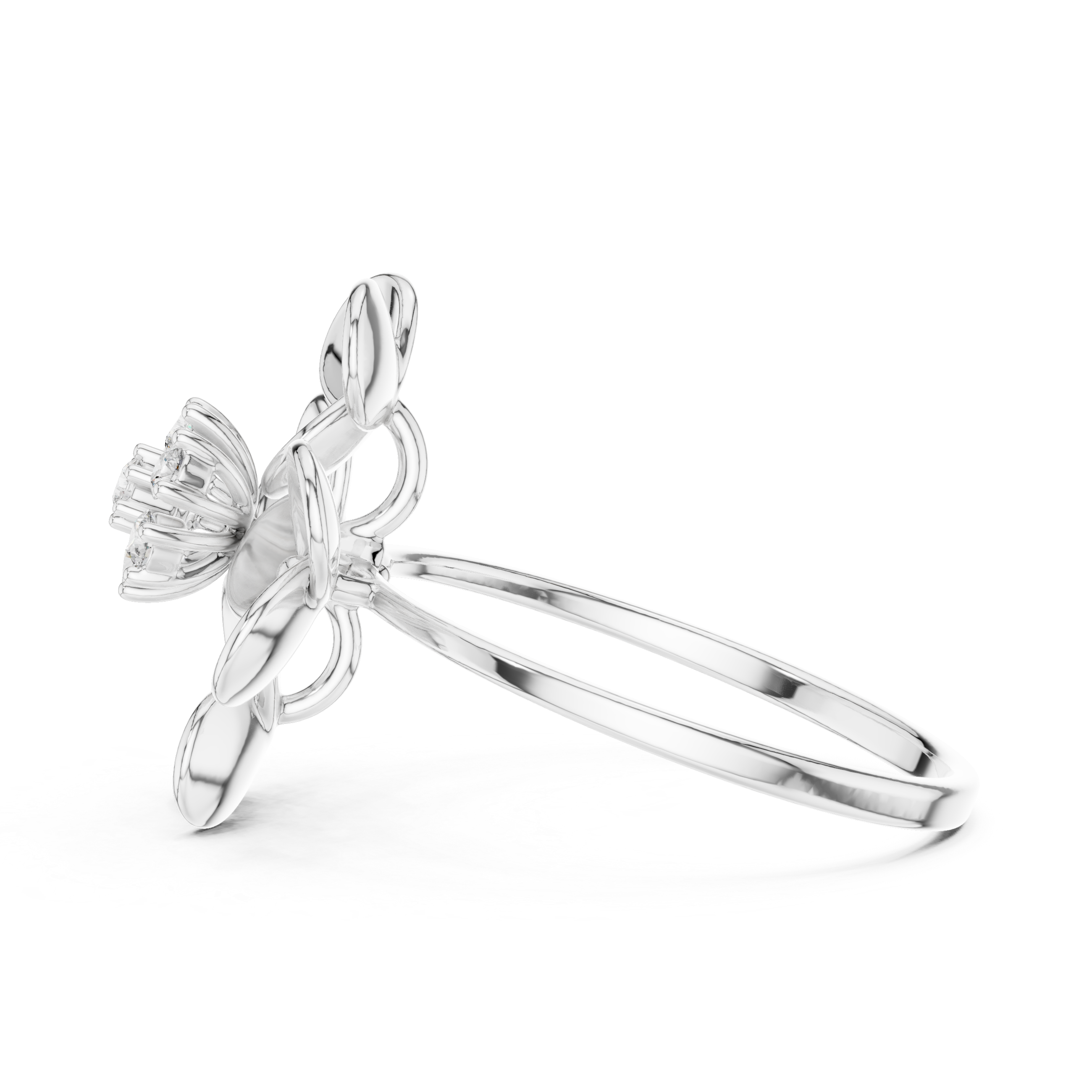 Minimal thin anklet with sleek polished design.