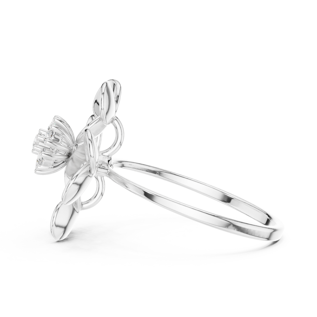 Minimal thin anklet with sleek polished design.