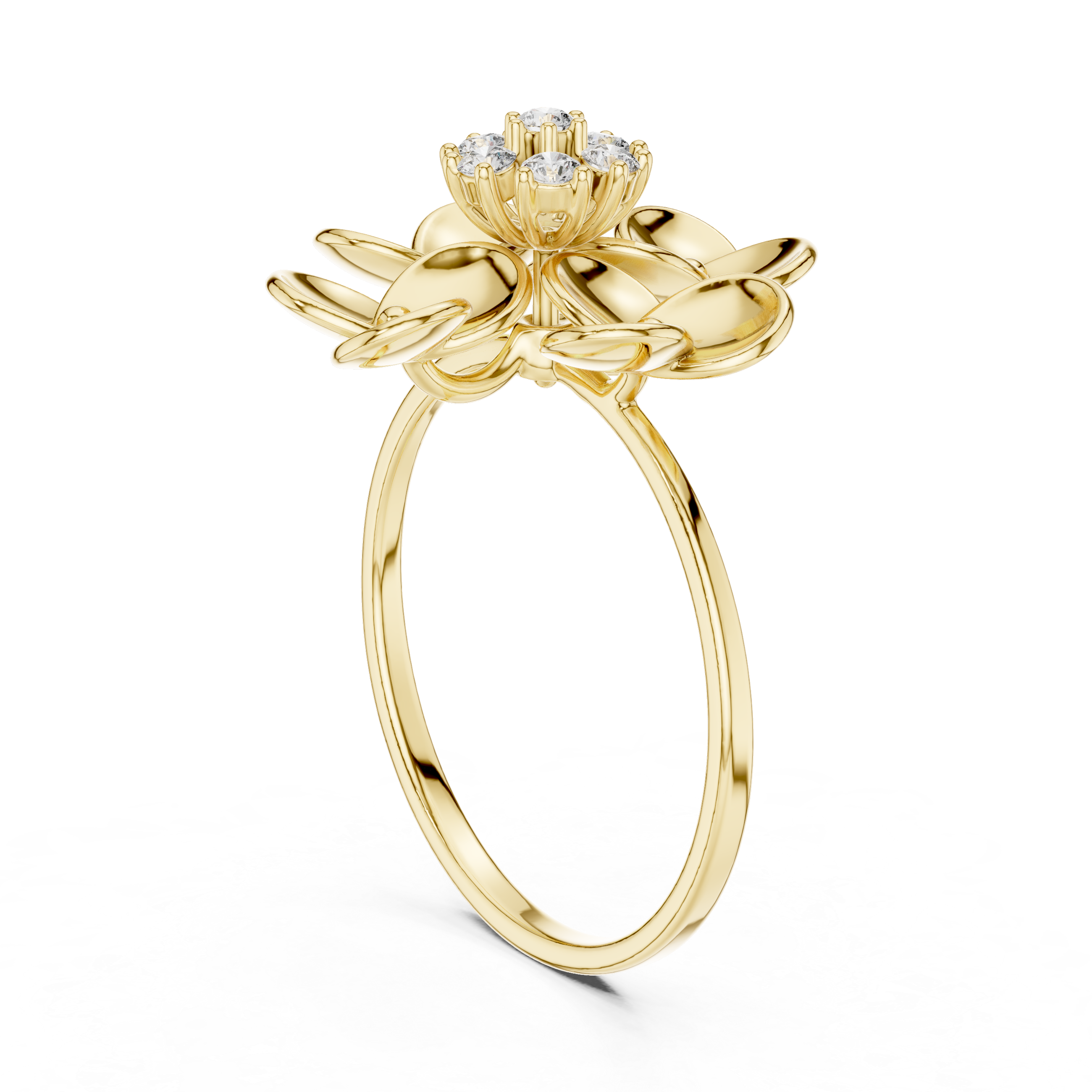 Classic toe ring with smooth polished finish.