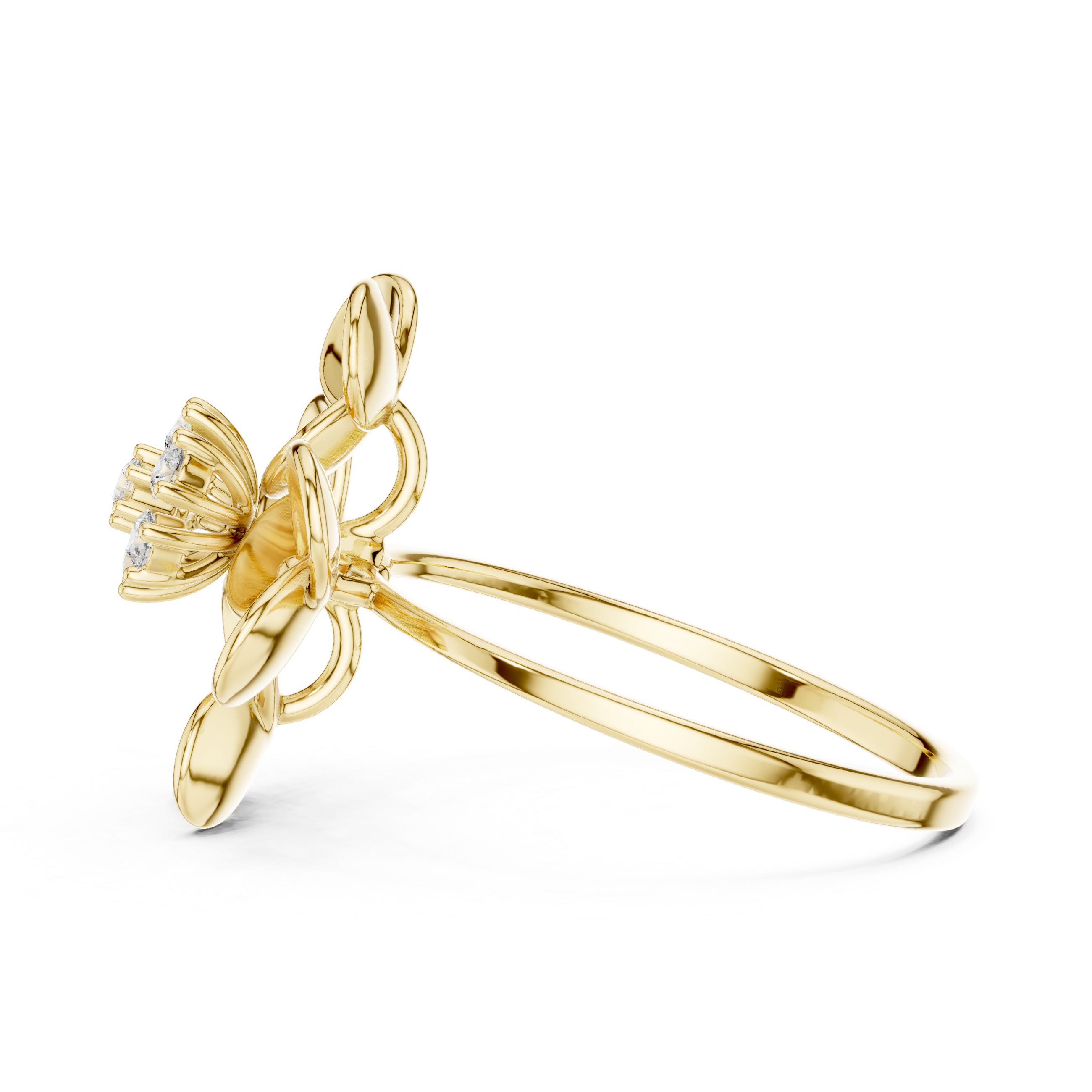Adjustable toe ring with modern slim band.