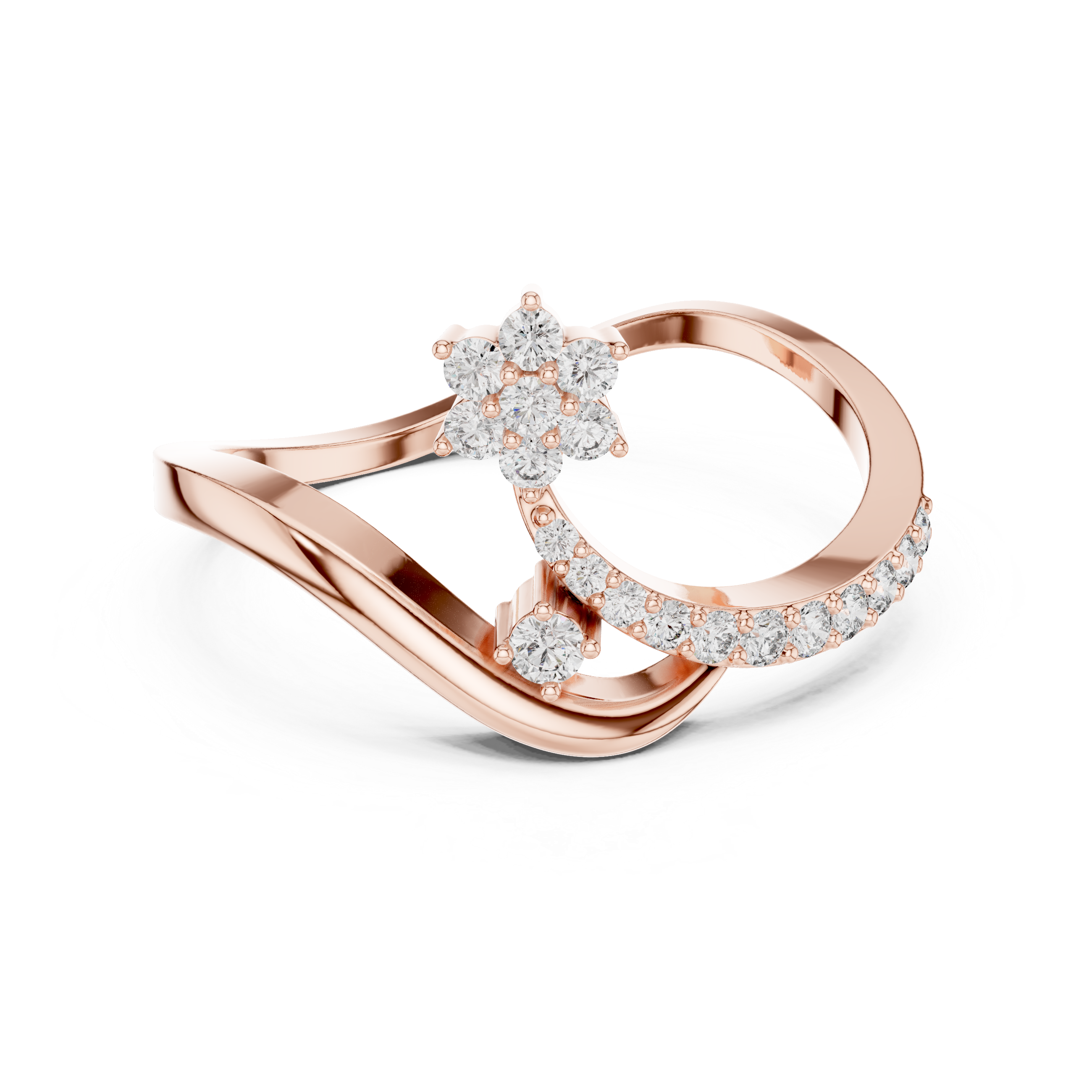 Simple toe ring with elegant minimal styling.