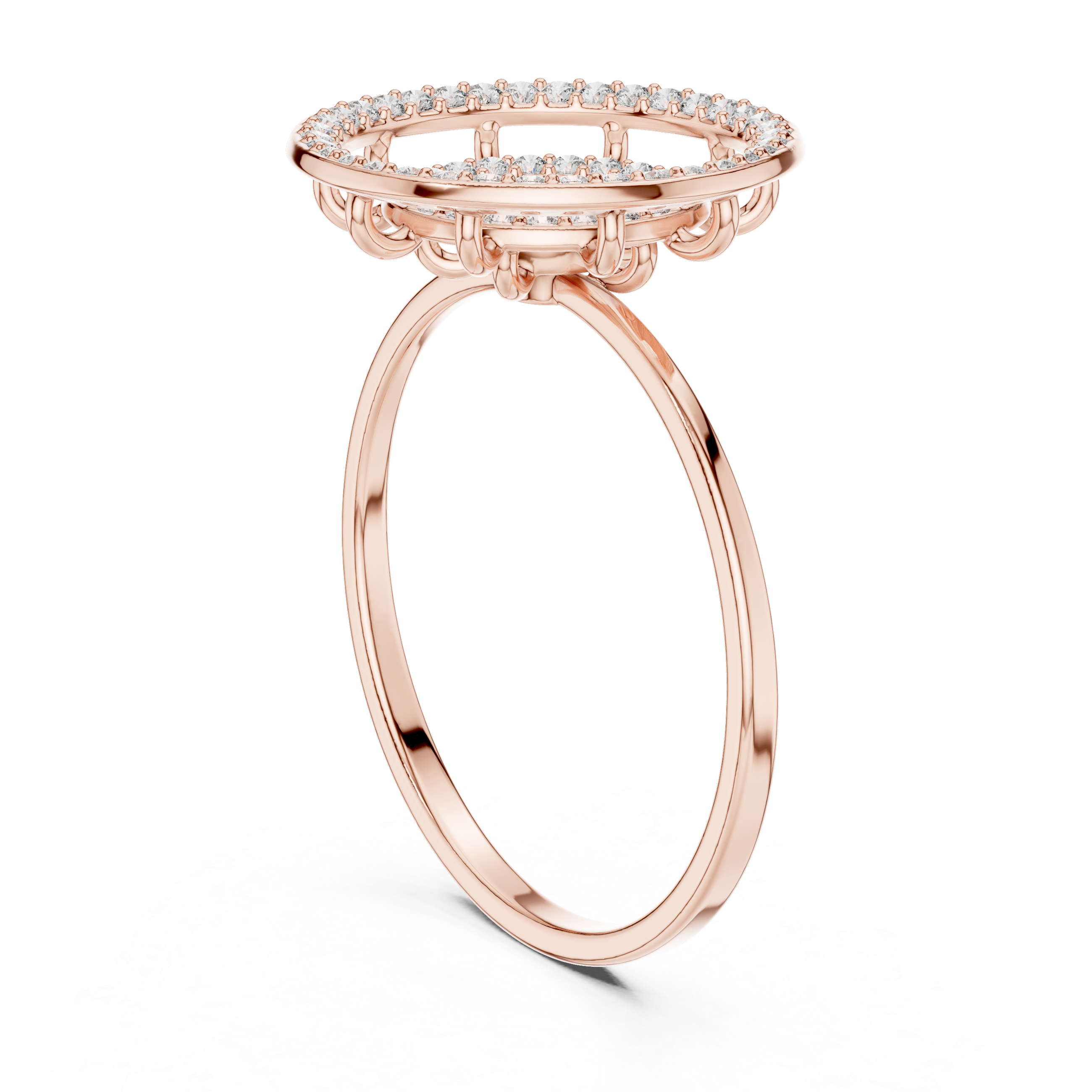 Adjustable toe ring with slim band style.