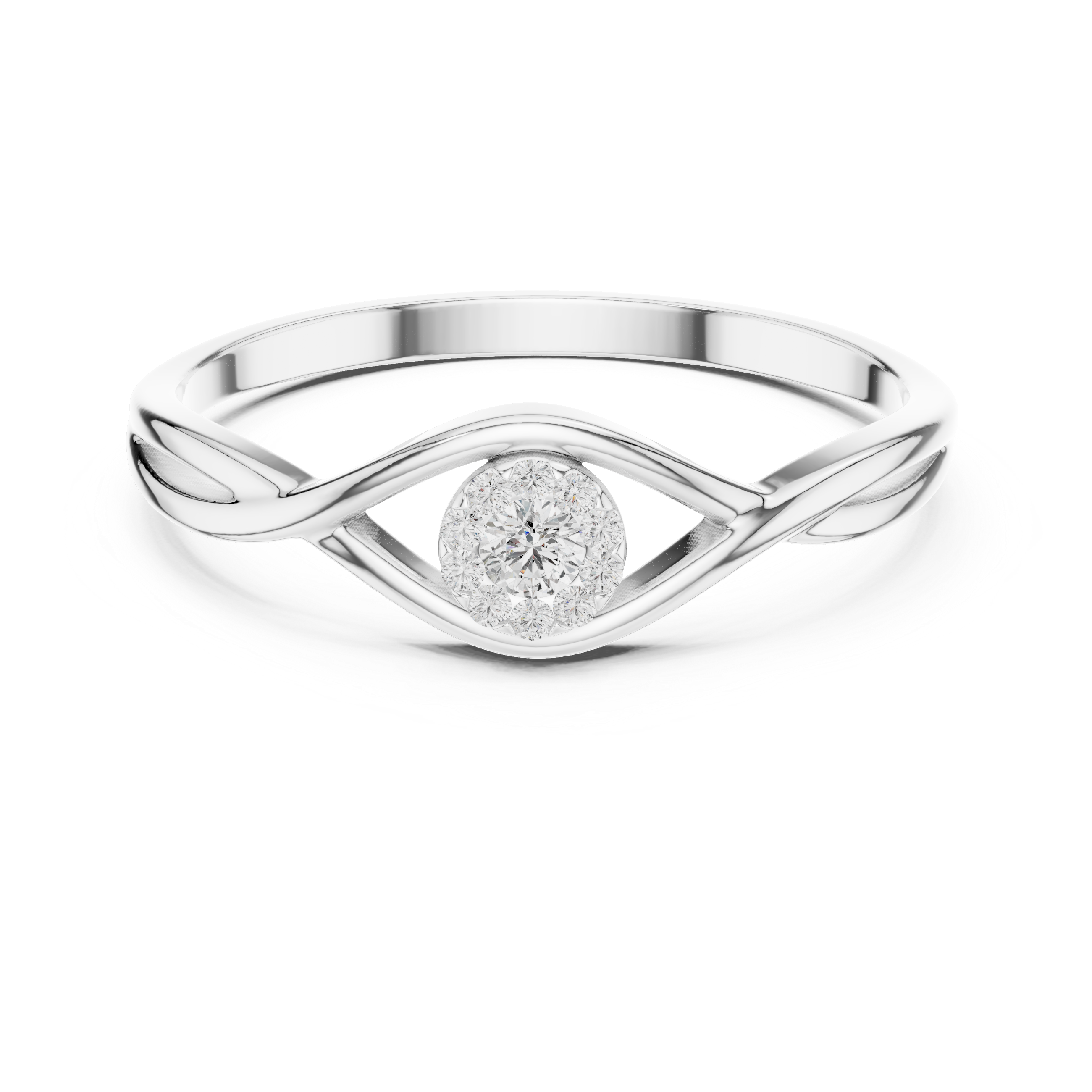 Cushion-cut engagement ring with refined sparkle.
