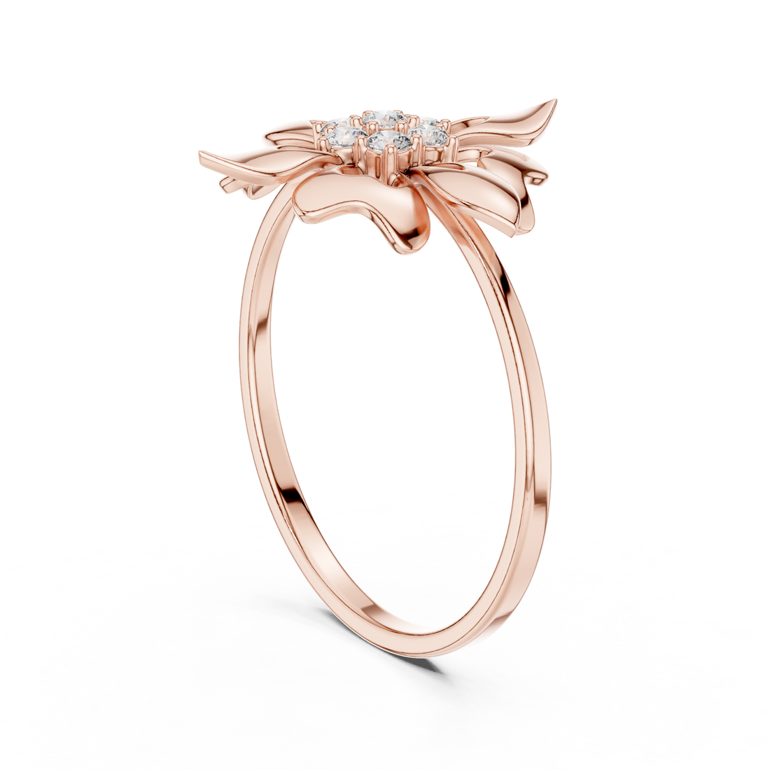 Stunning oval diamond engagement ring with brilliant sparkle and slim band profile.