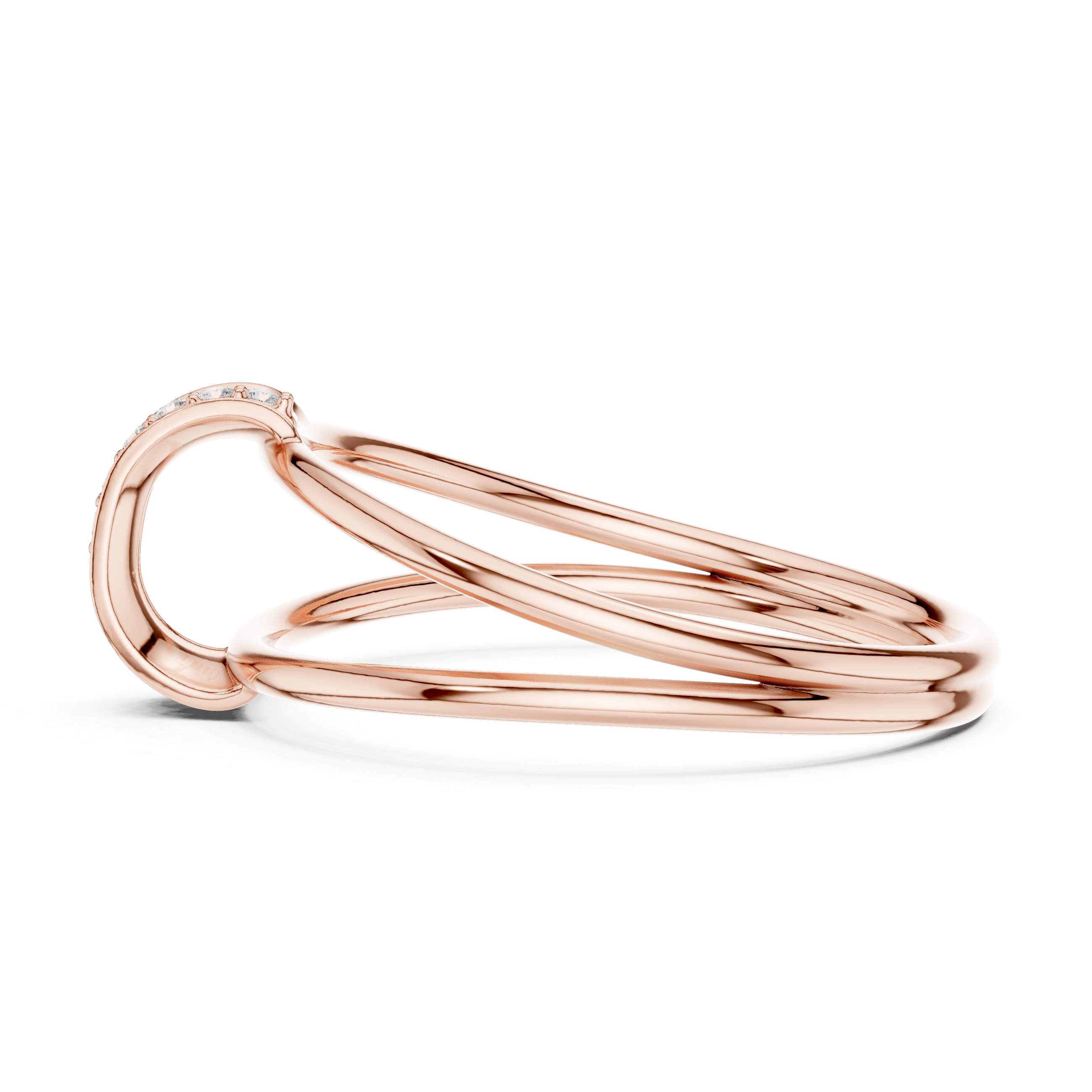 Classic heart-shaped pendant necklace crafted in polished gold with romantic styling.