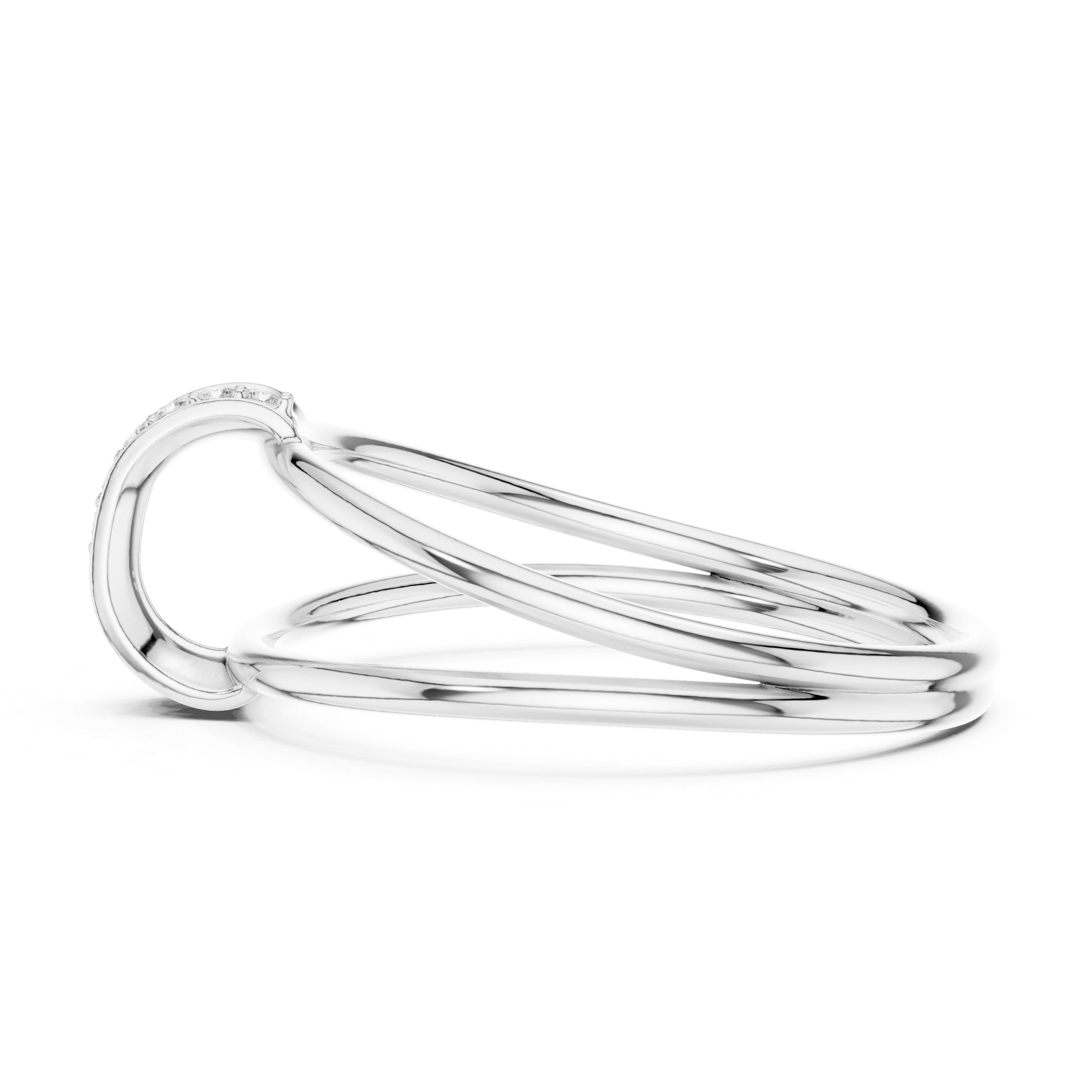 Modern minimalist pendant necklace with simple round charm and refined finish.