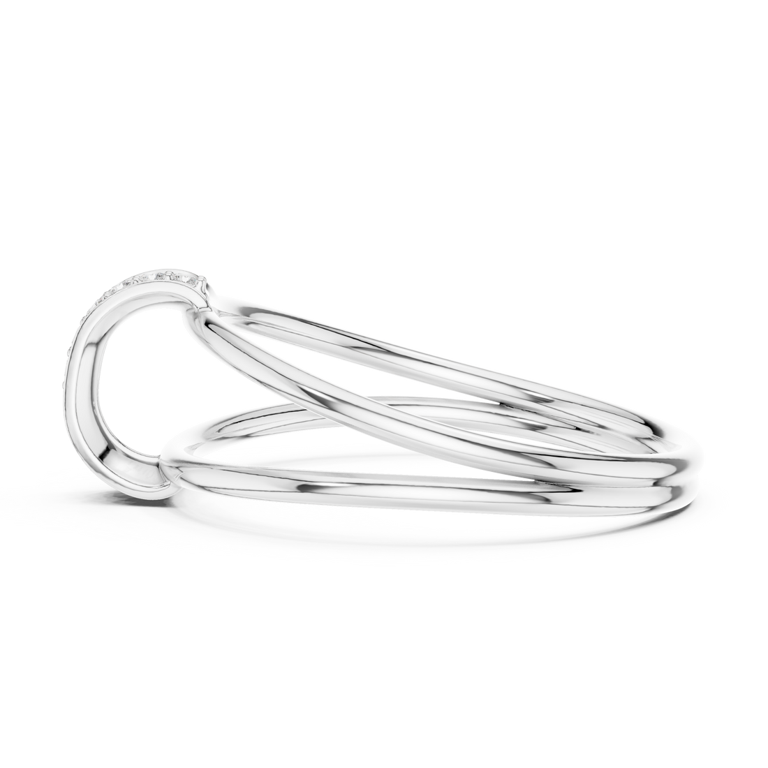 Modern minimalist pendant necklace with simple round charm and refined finish.