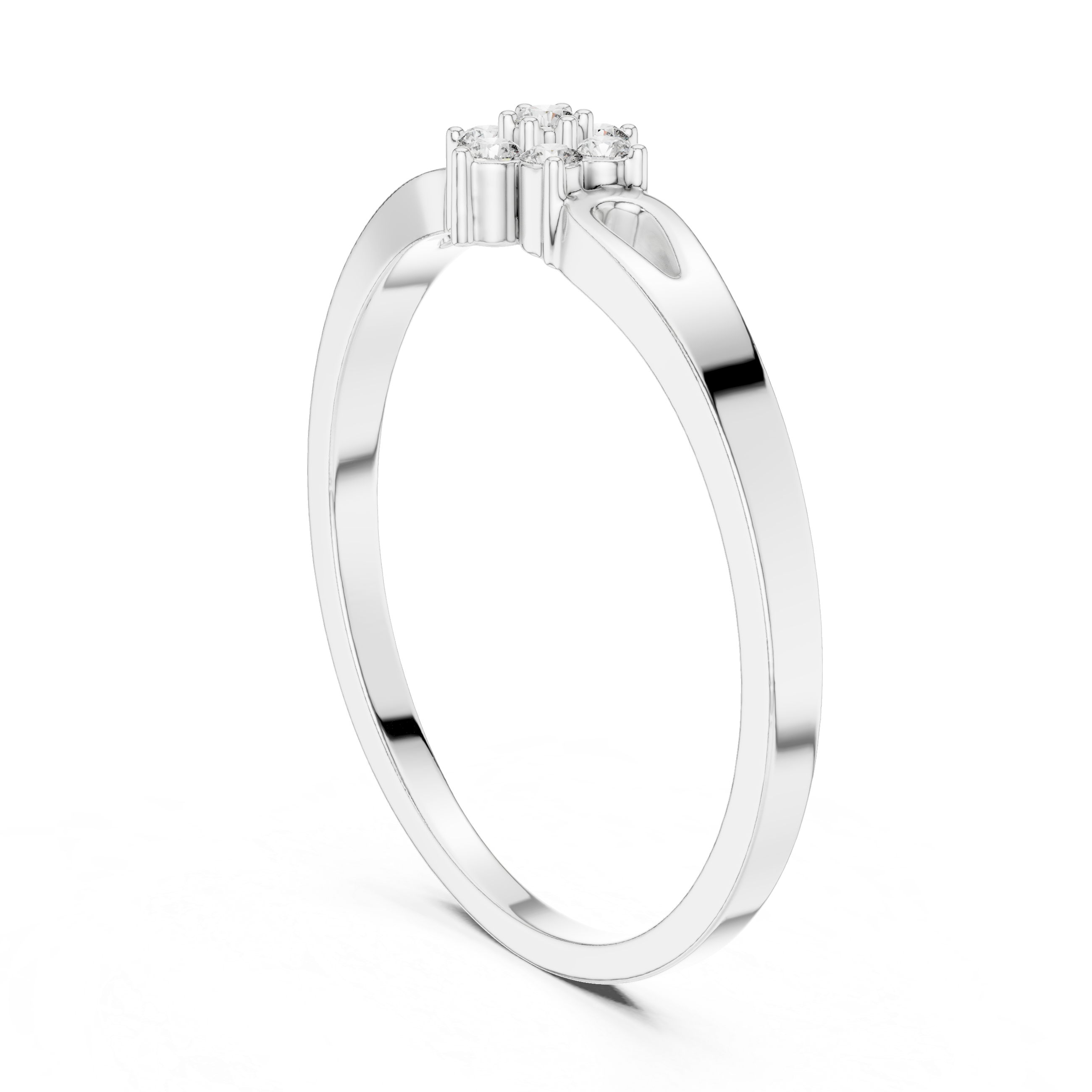 Stylish men's gold ring with bold structure and masculine polished finish.