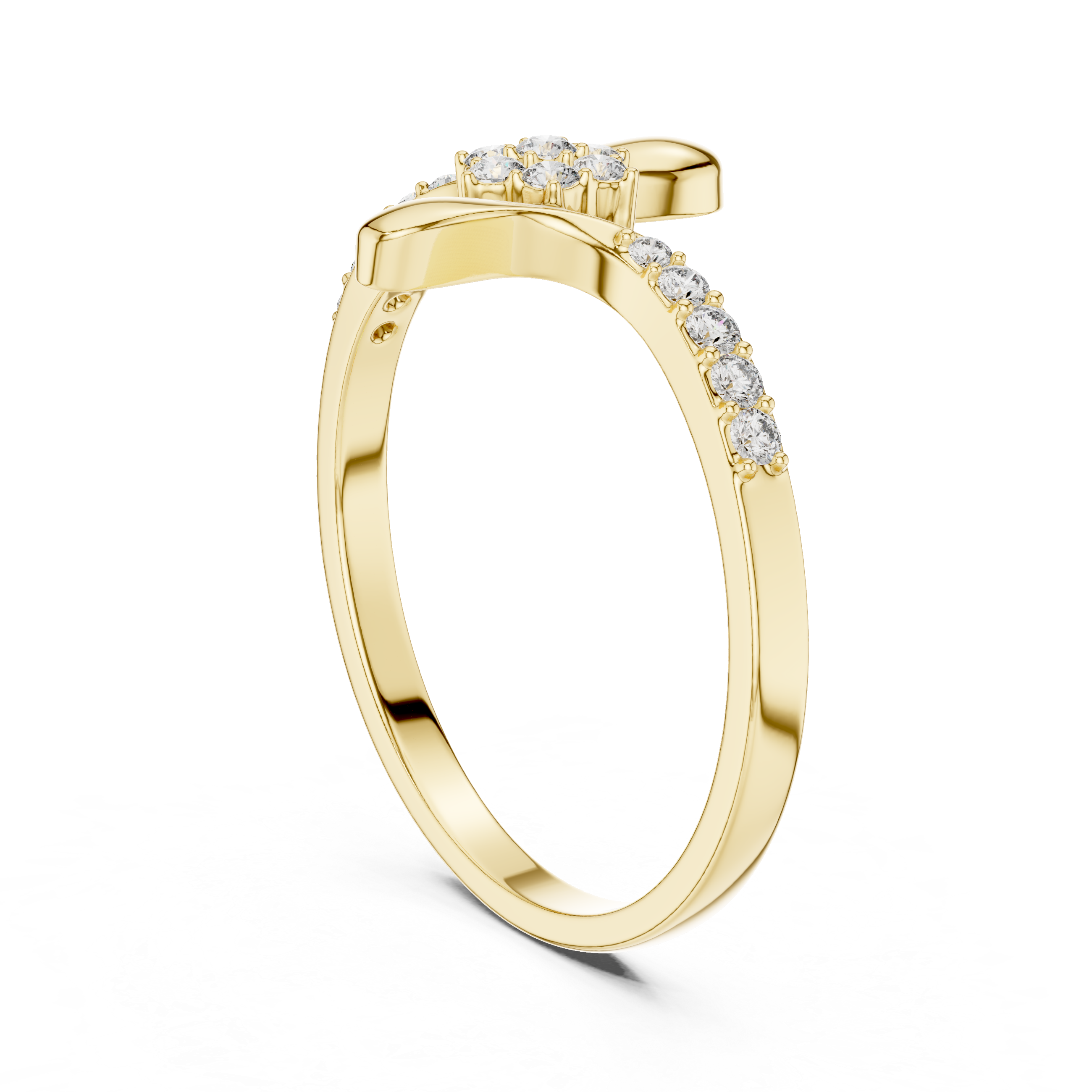 Designer vintage-inspired diamond ring with intricate milgrain detailing and antique-style setting.