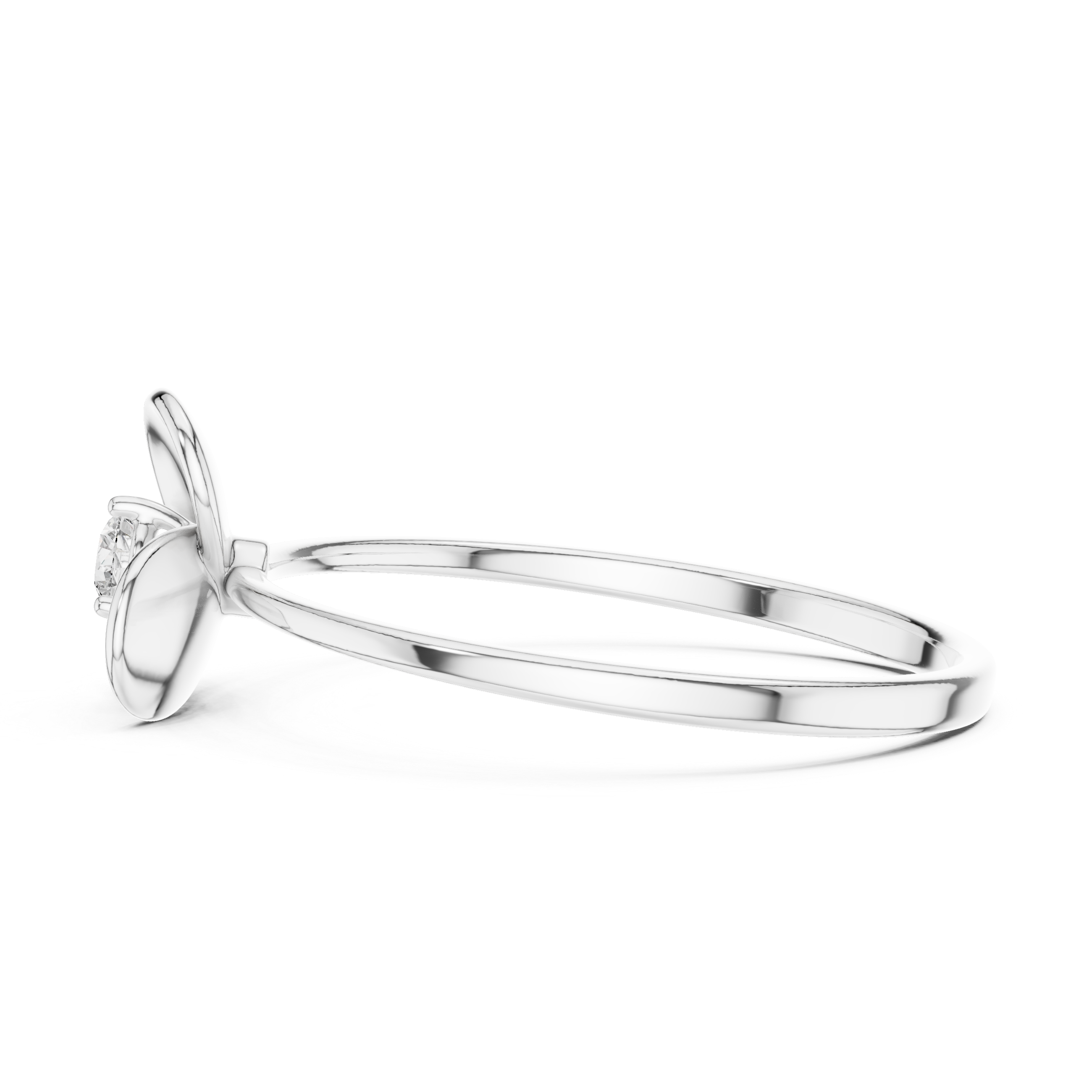 Luxury cluster diamond ring featuring multiple small stones forming dazzling centerpiece.