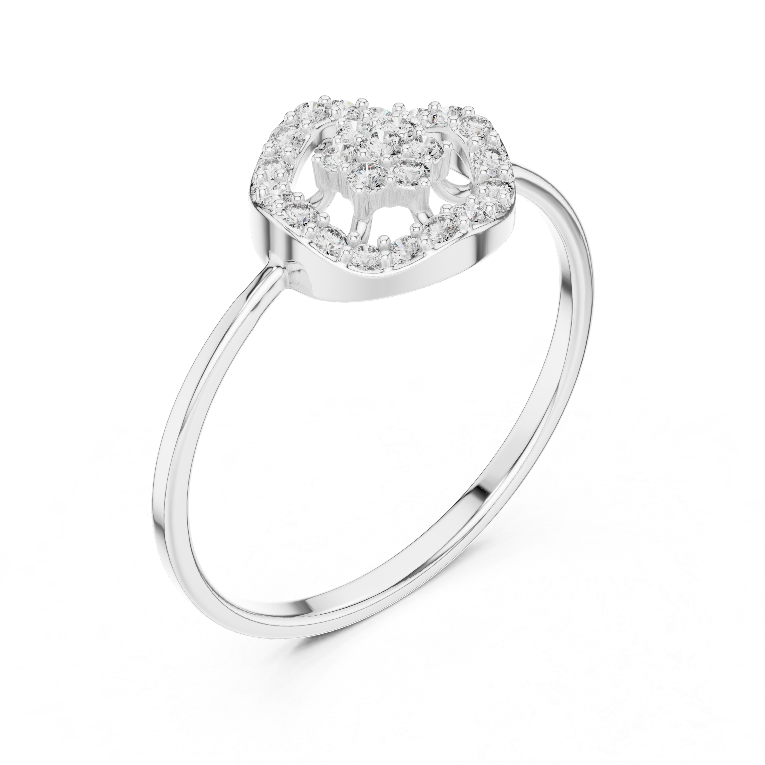 Designer crescent-shaped earrings with curved modern silhouette.