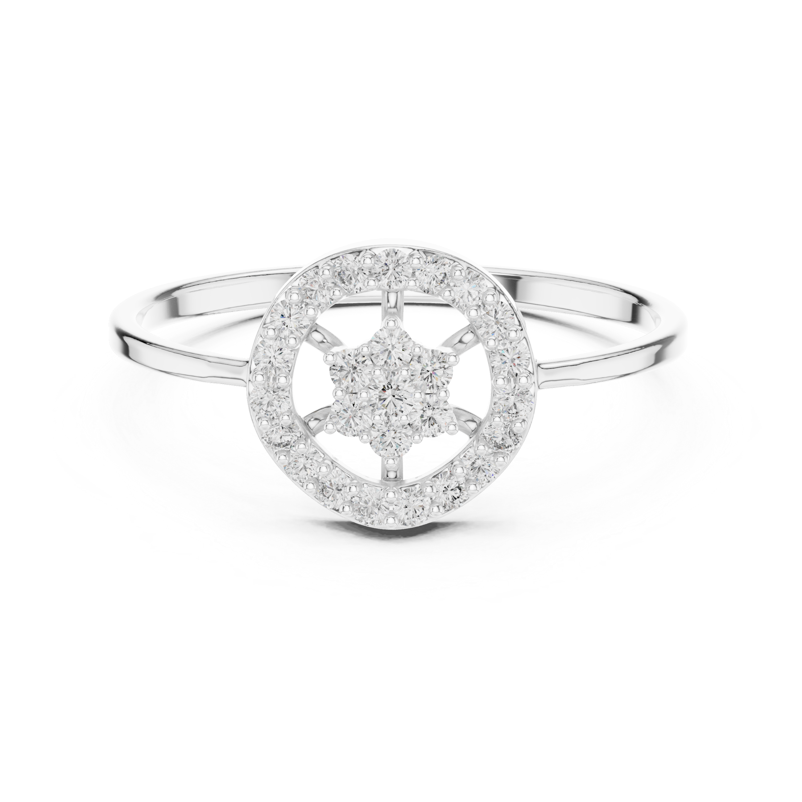 Luxury diamond jacket earrings designed to surround central stud stones.