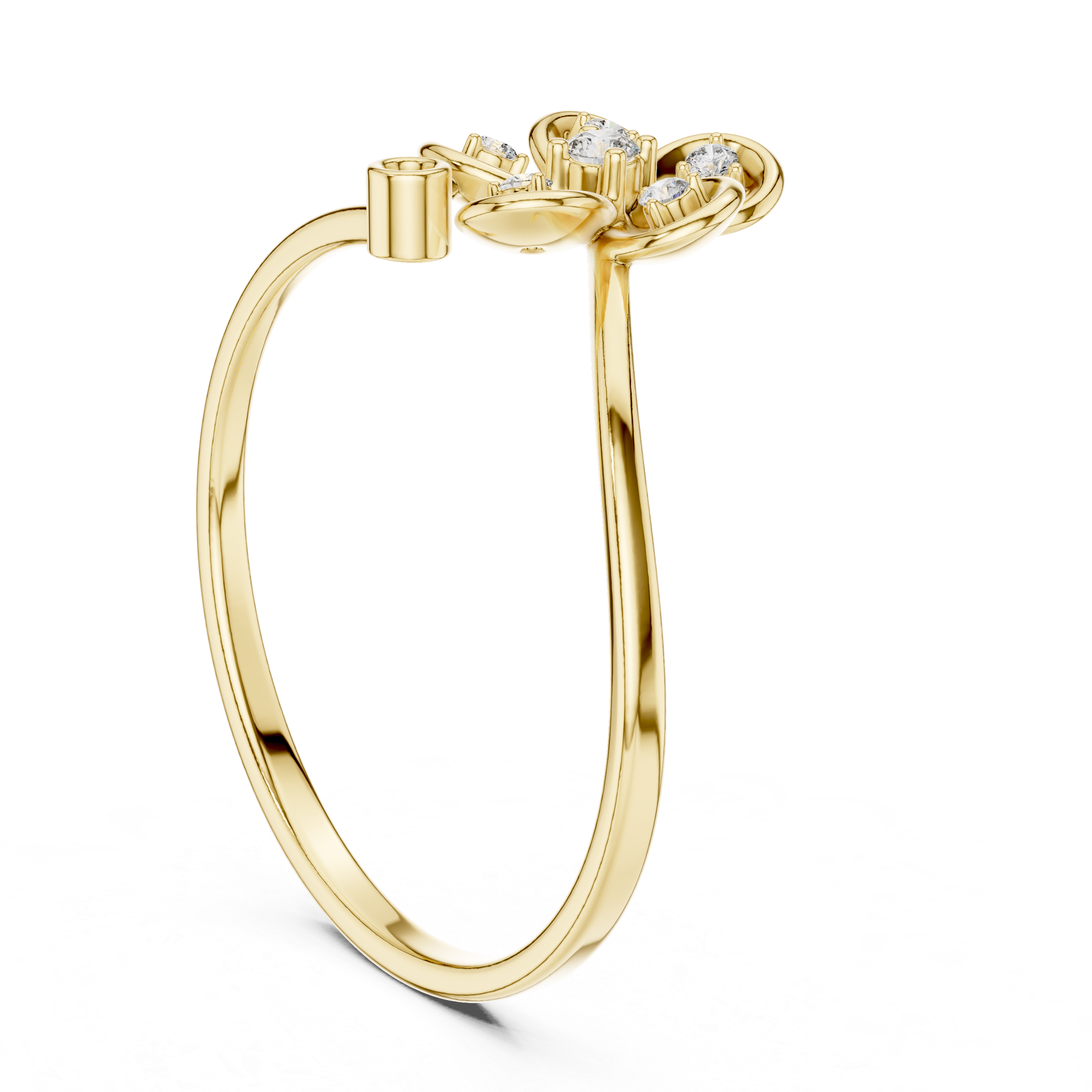 Elegant chain bracelet featuring delicate interlocking links and polished finish.