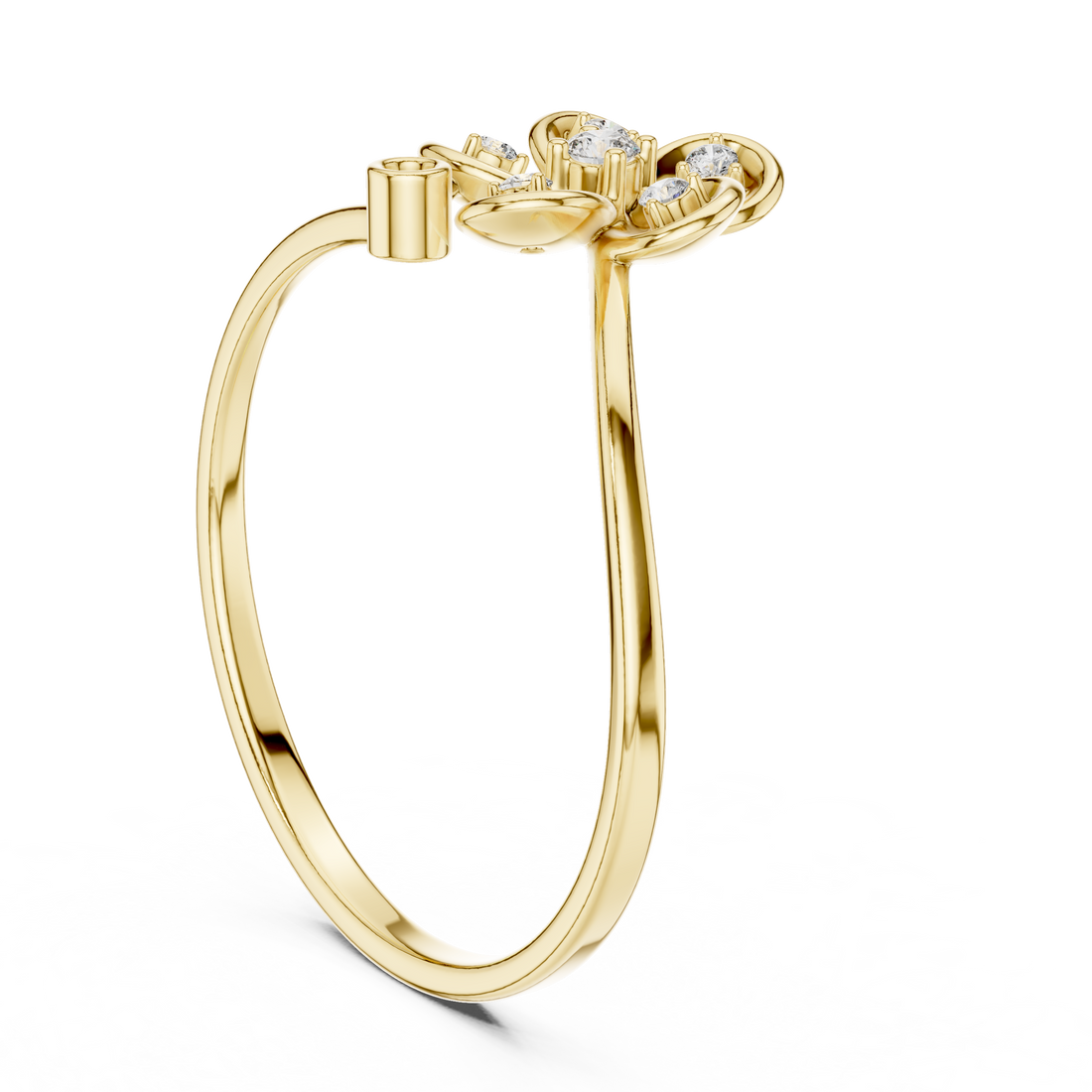 Elegant chain bracelet featuring delicate interlocking links and polished finish.