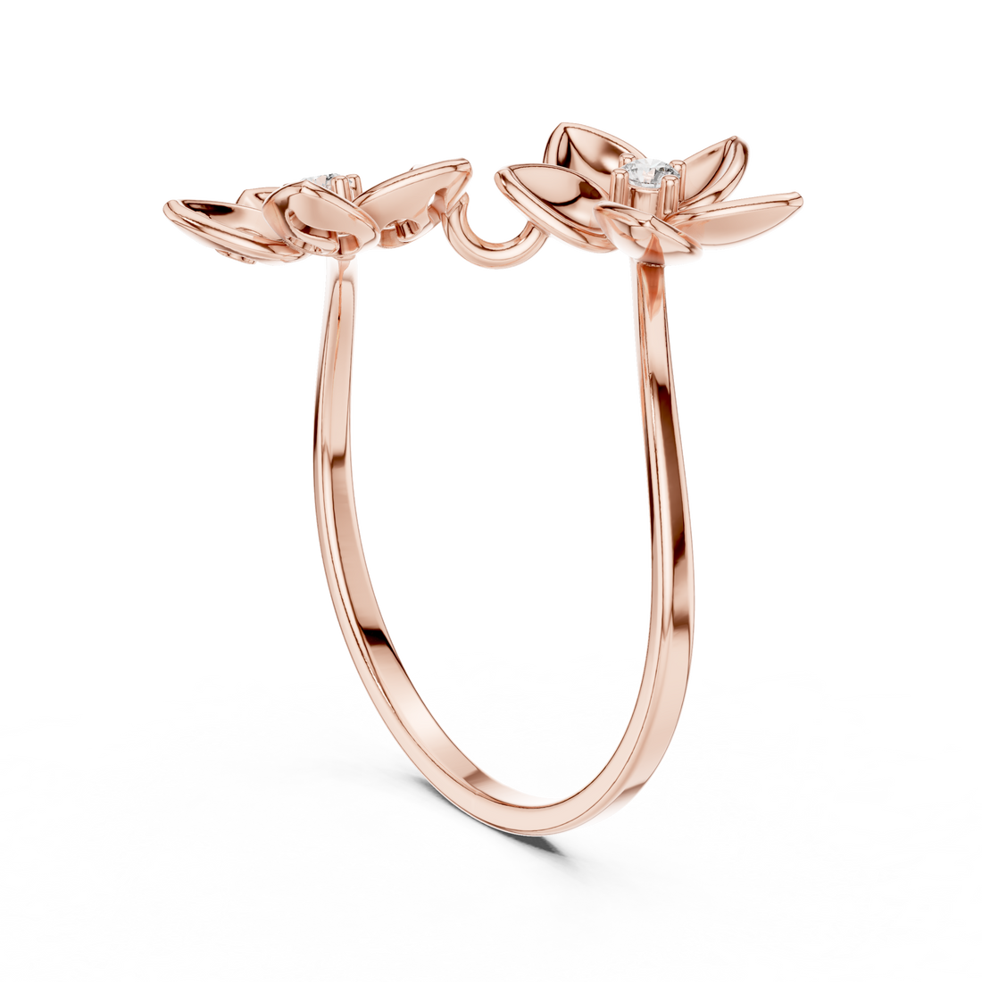 Minimalist gold anklet featuring sleek thin chain structure.