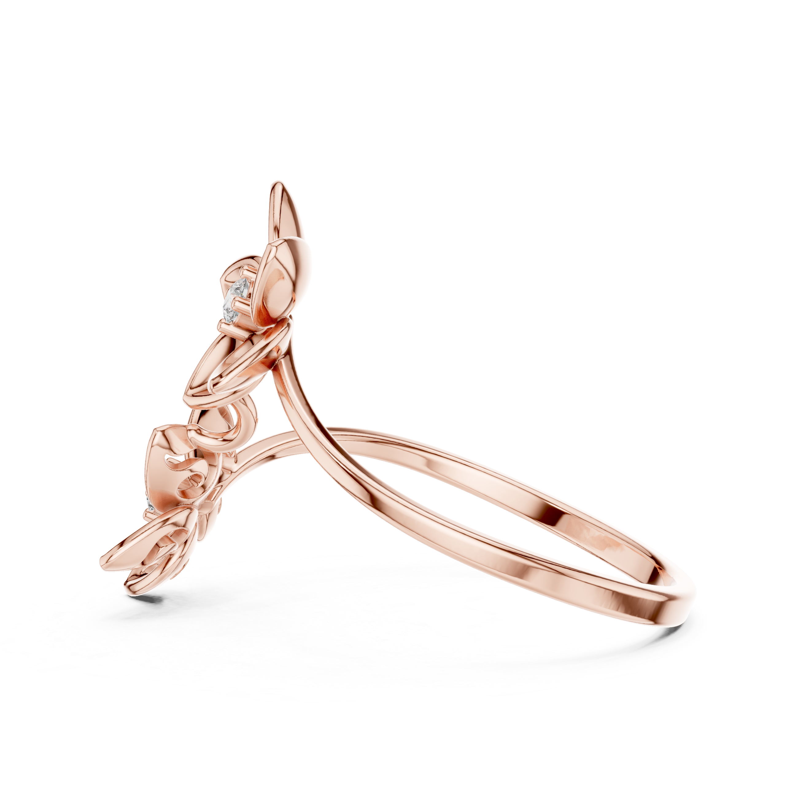 Elegant toe ring featuring polished silver adjustable band design.