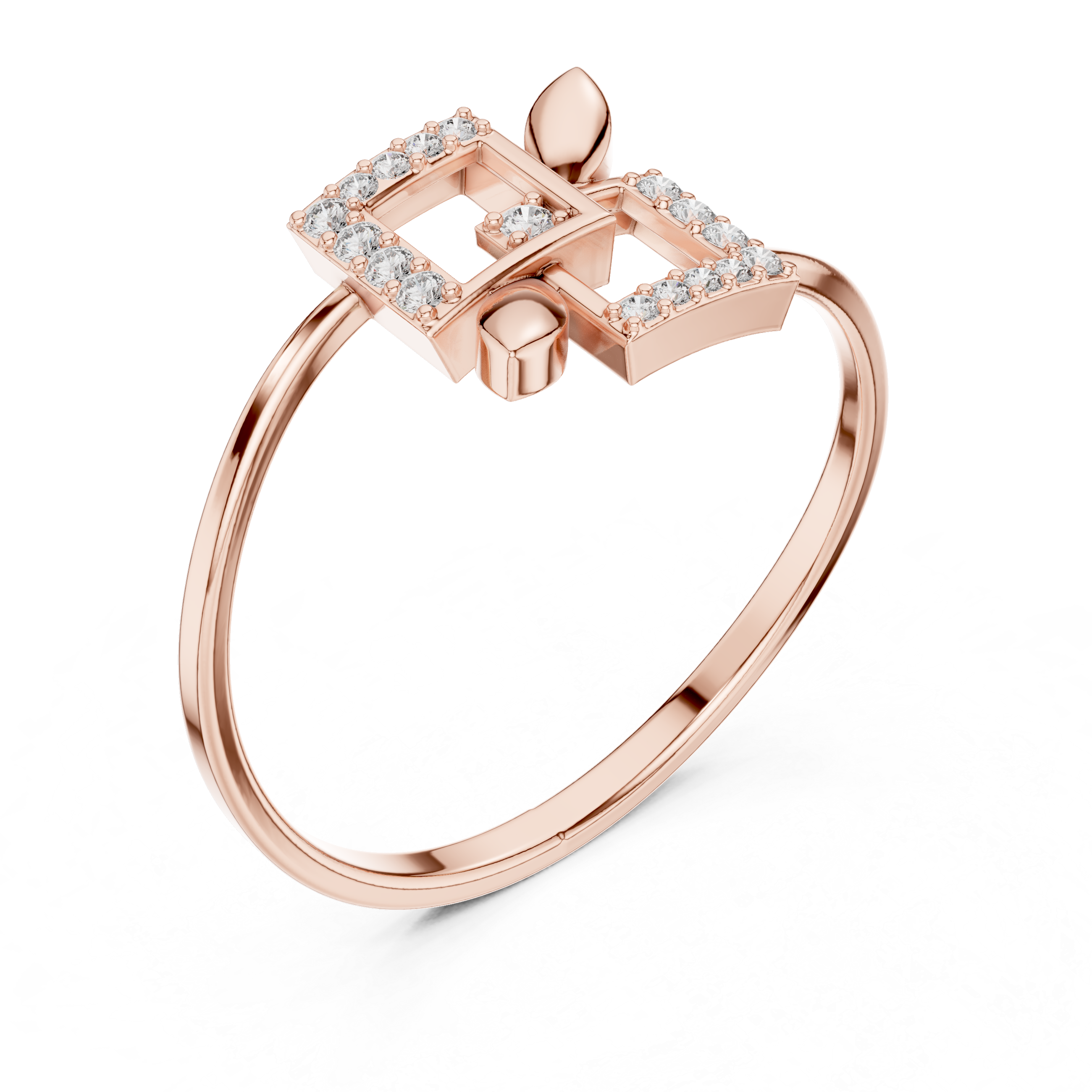 Classic men's signet ring featuring engraved crest design.