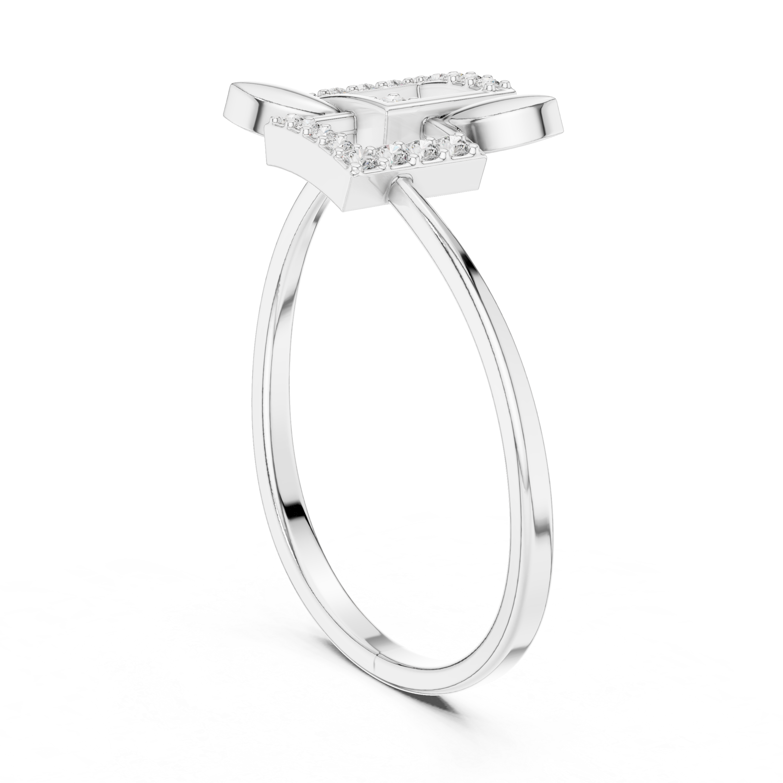 Minimalist men's band featuring smooth polished gold surface.