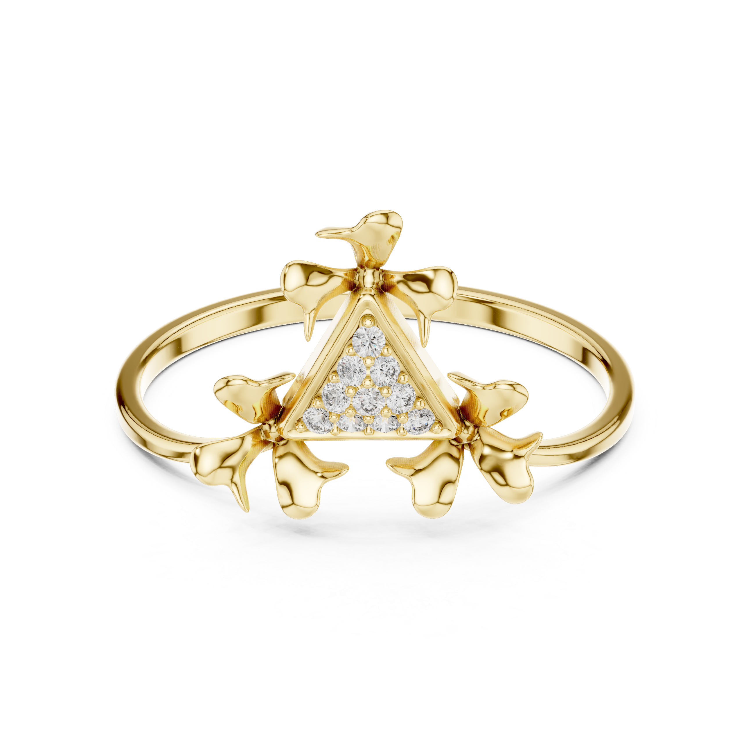 Stylish Y-shaped necklace featuring dangling central element.