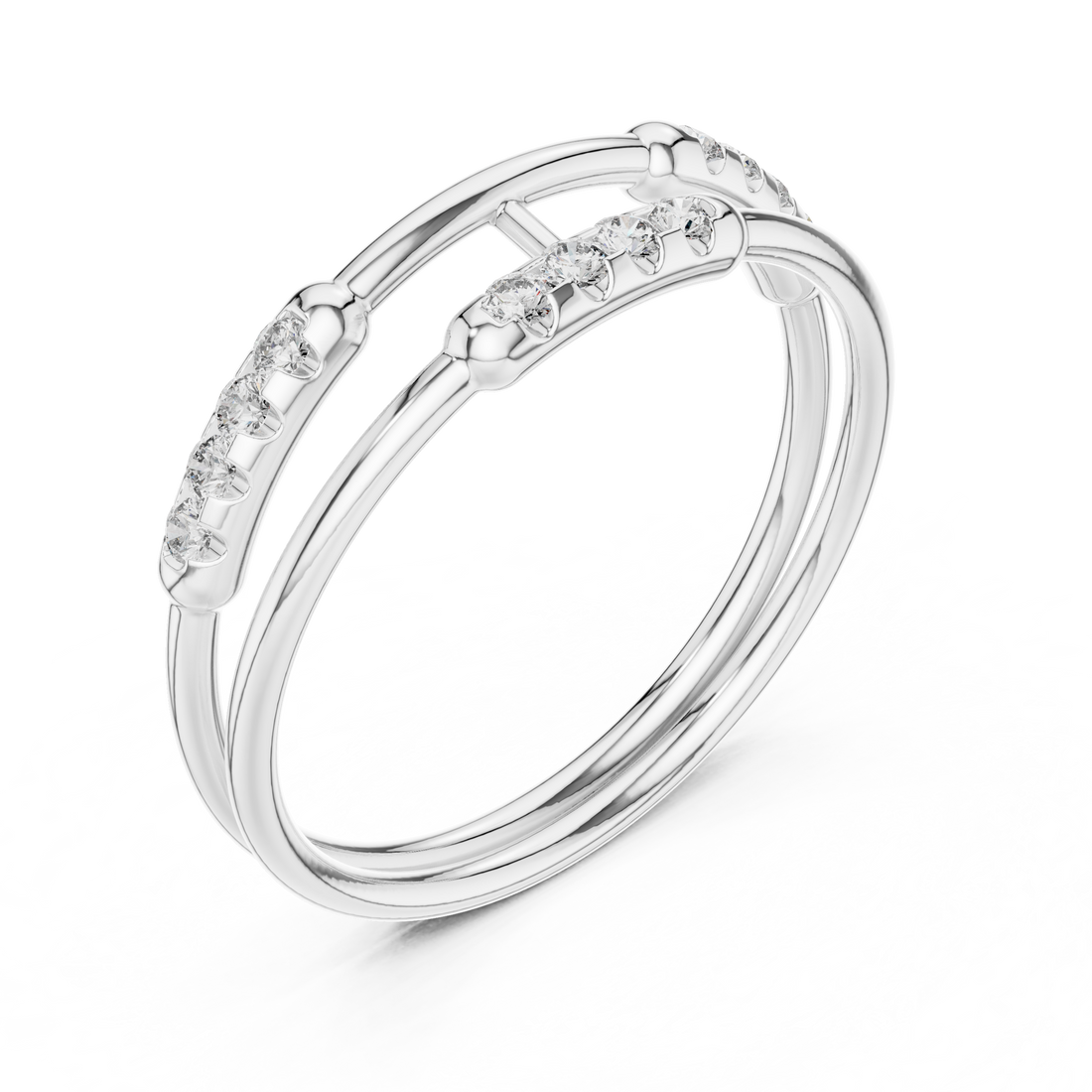 Modern chain bracelet featuring bold metal links.