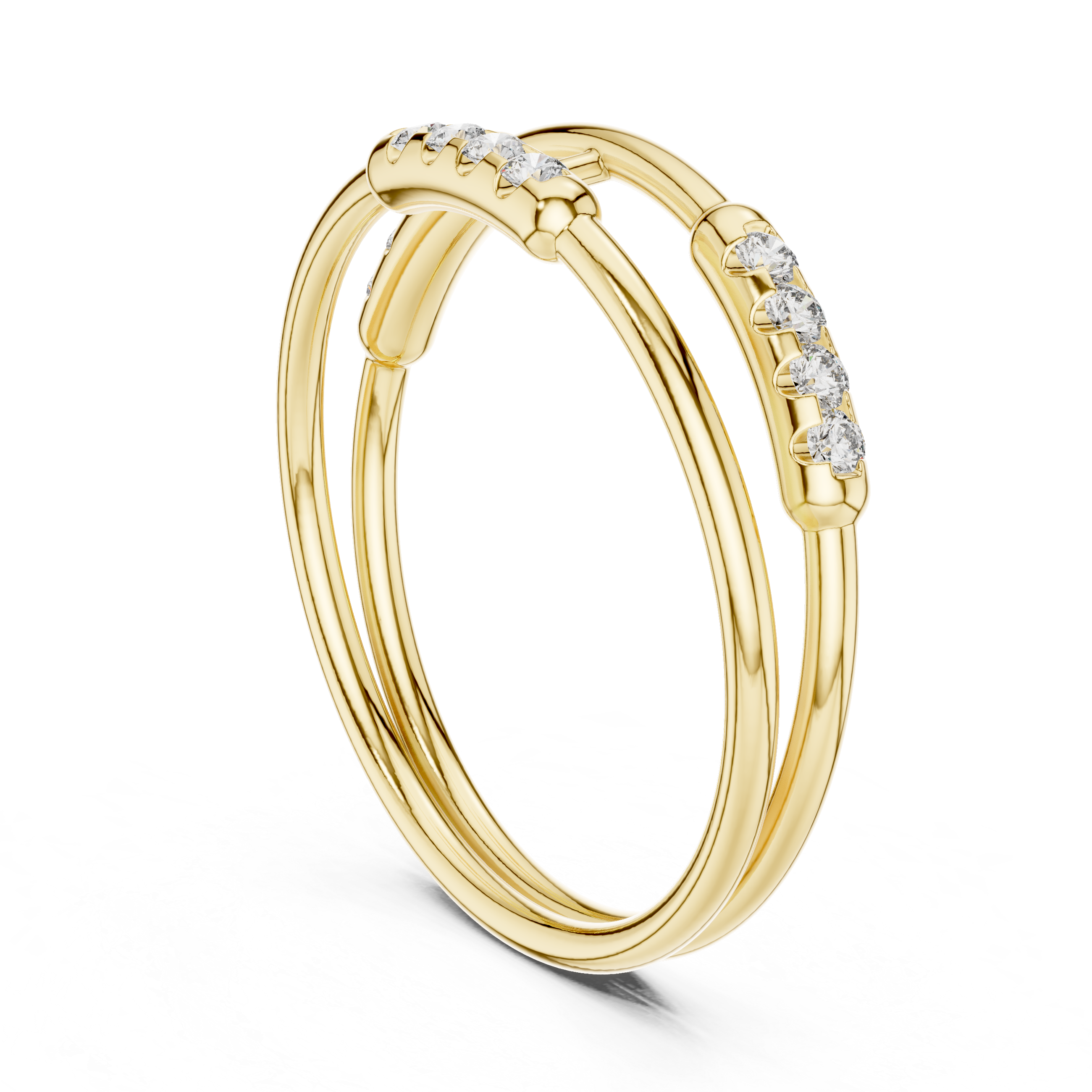 Classic wedding jewellery set featuring matching gold accessories.