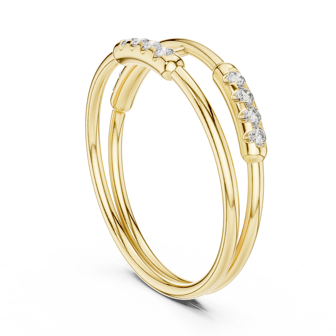 Classic wedding jewellery set featuring matching gold accessories.