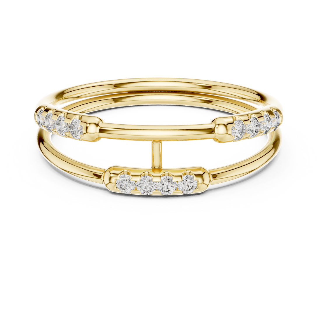 Traditional bridal jewellery set featuring detailed gold work.