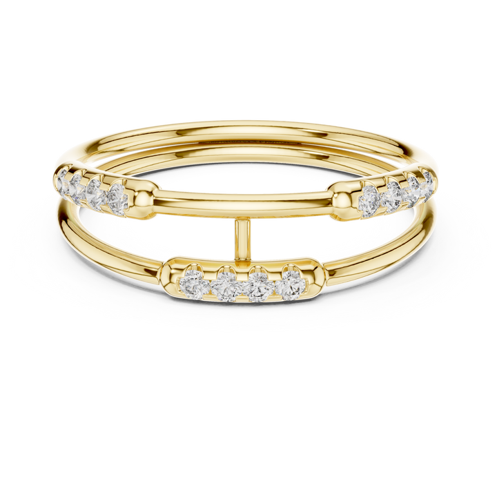 Traditional bridal jewellery set featuring detailed gold work.
