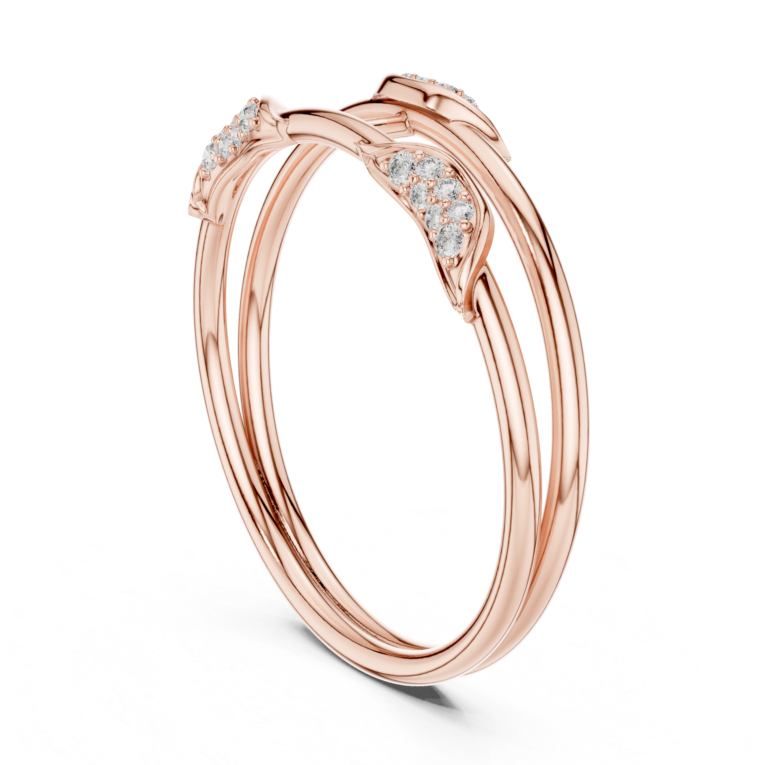 Modern minimalist earrings featuring sleek geometric design.