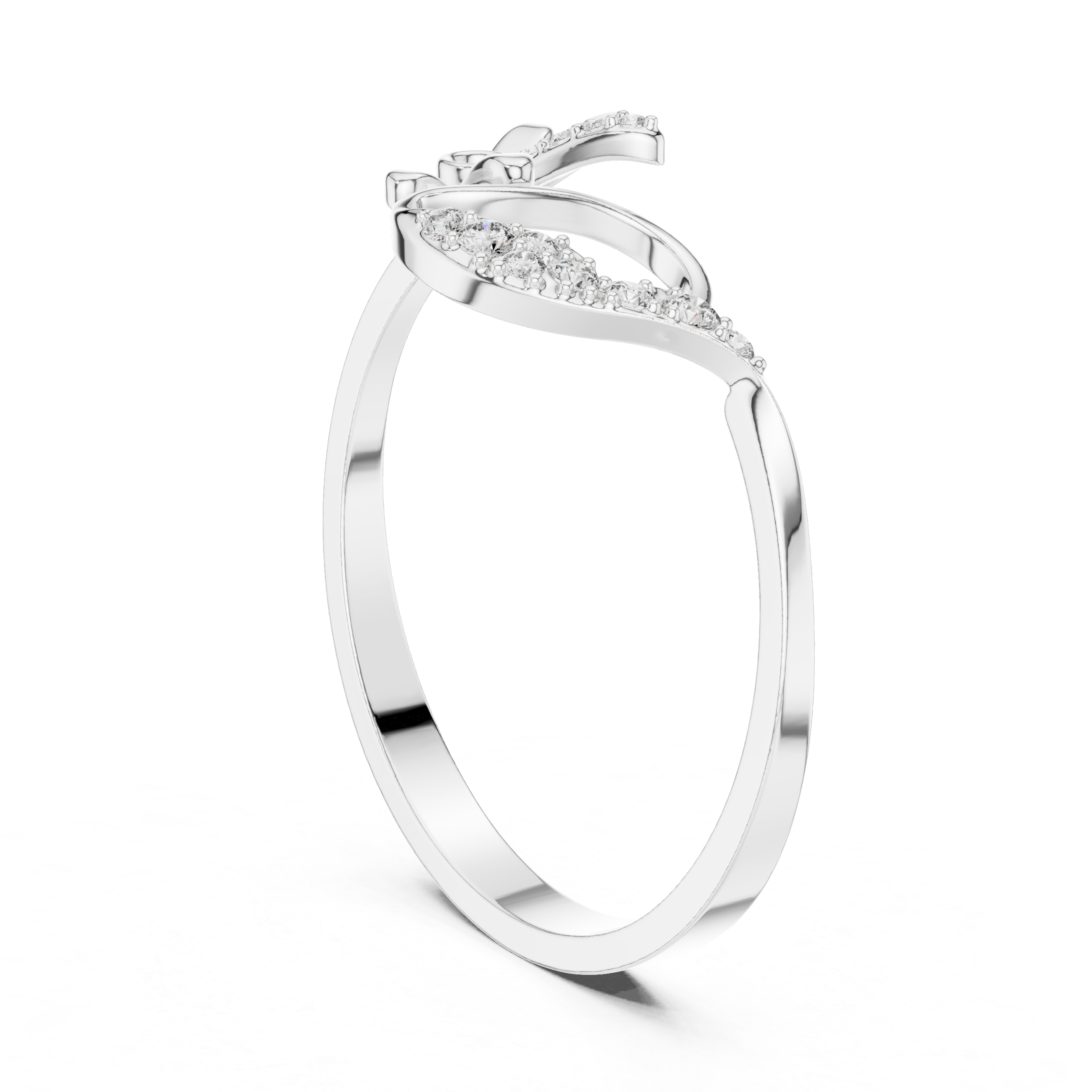 Initial letter pendant necklace.