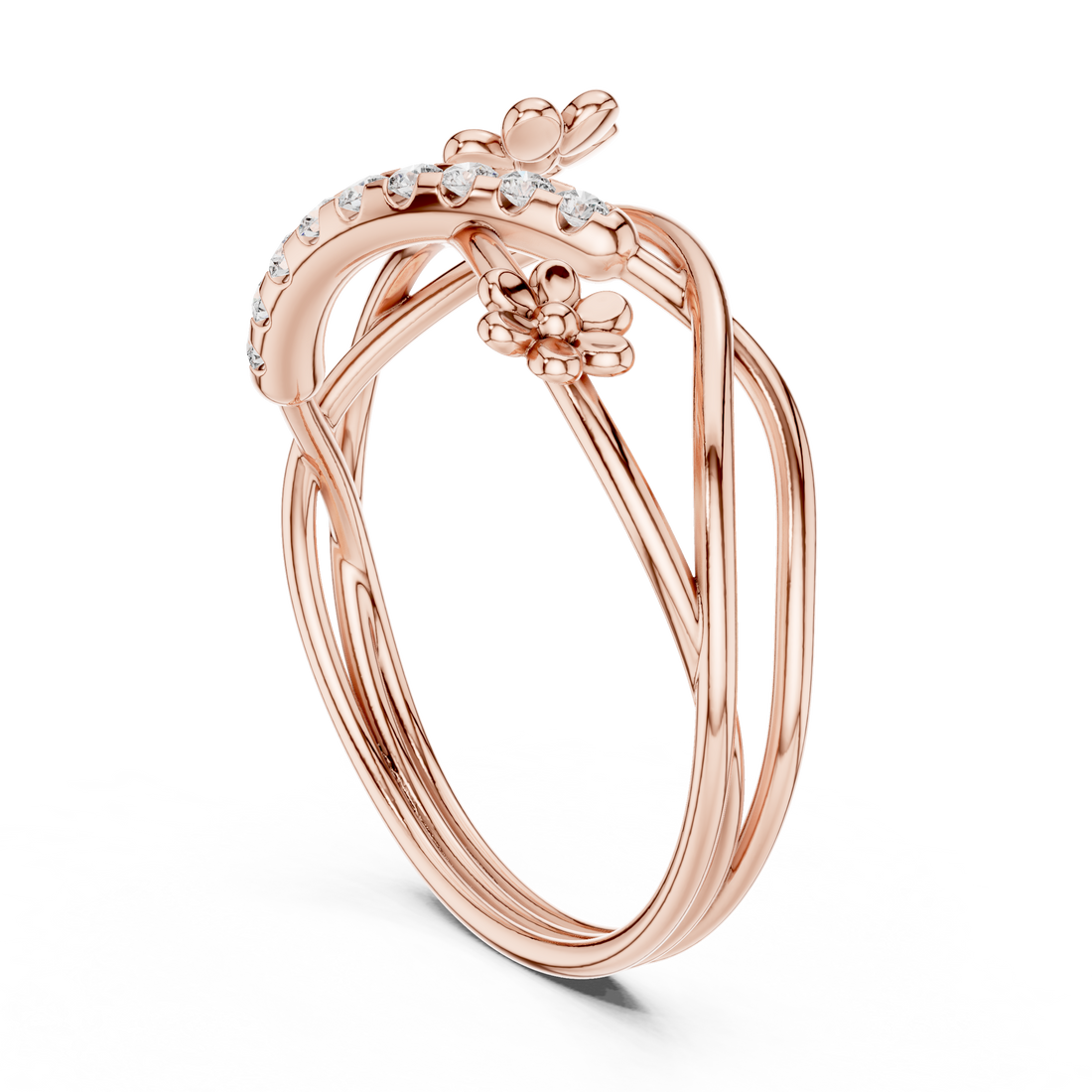 Open cuff bracelet with sleek finish.